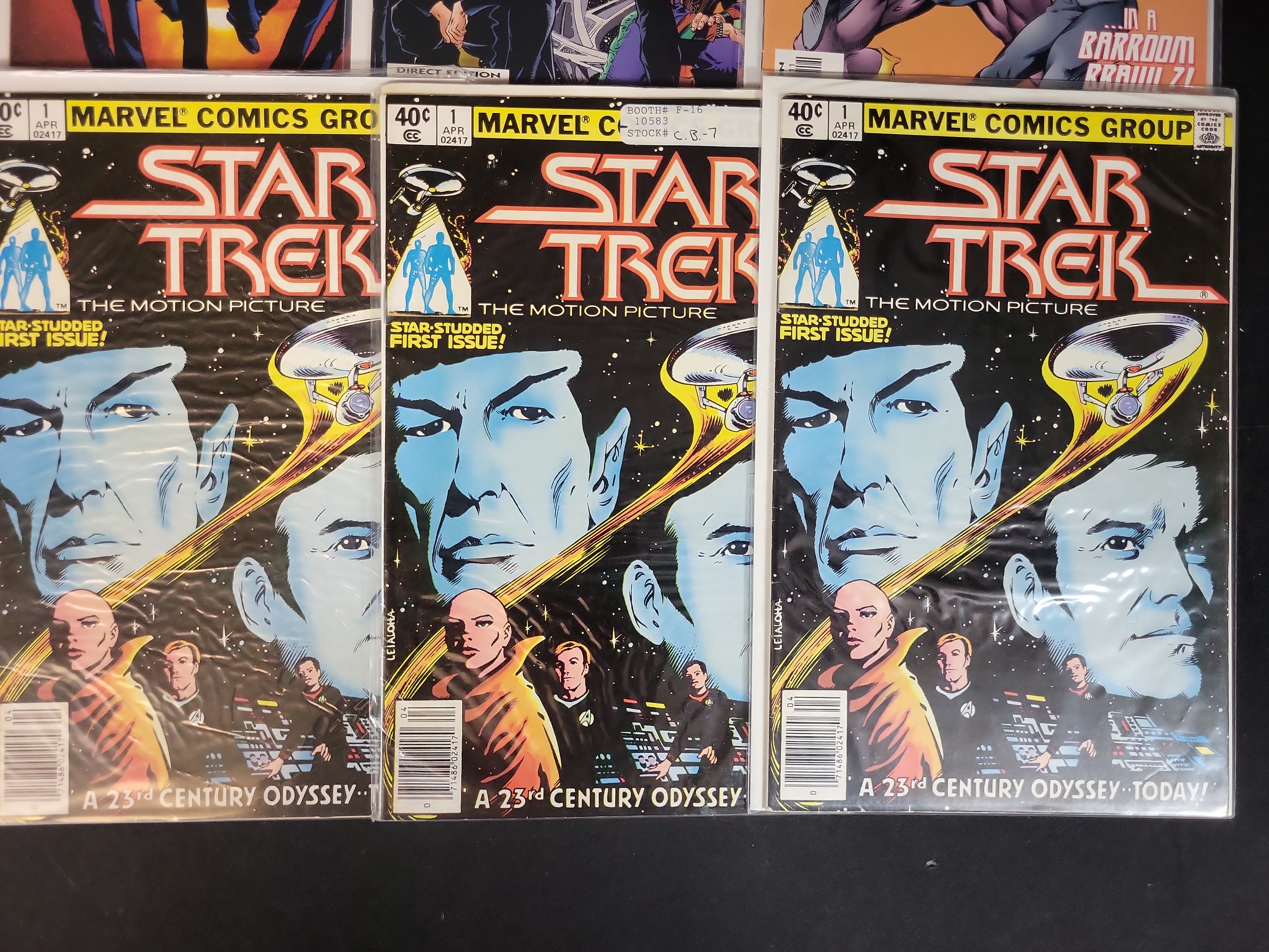 I03779 | A Collection of Star Trek Comic Books Featuring Marvel Paramount and IDW Titles