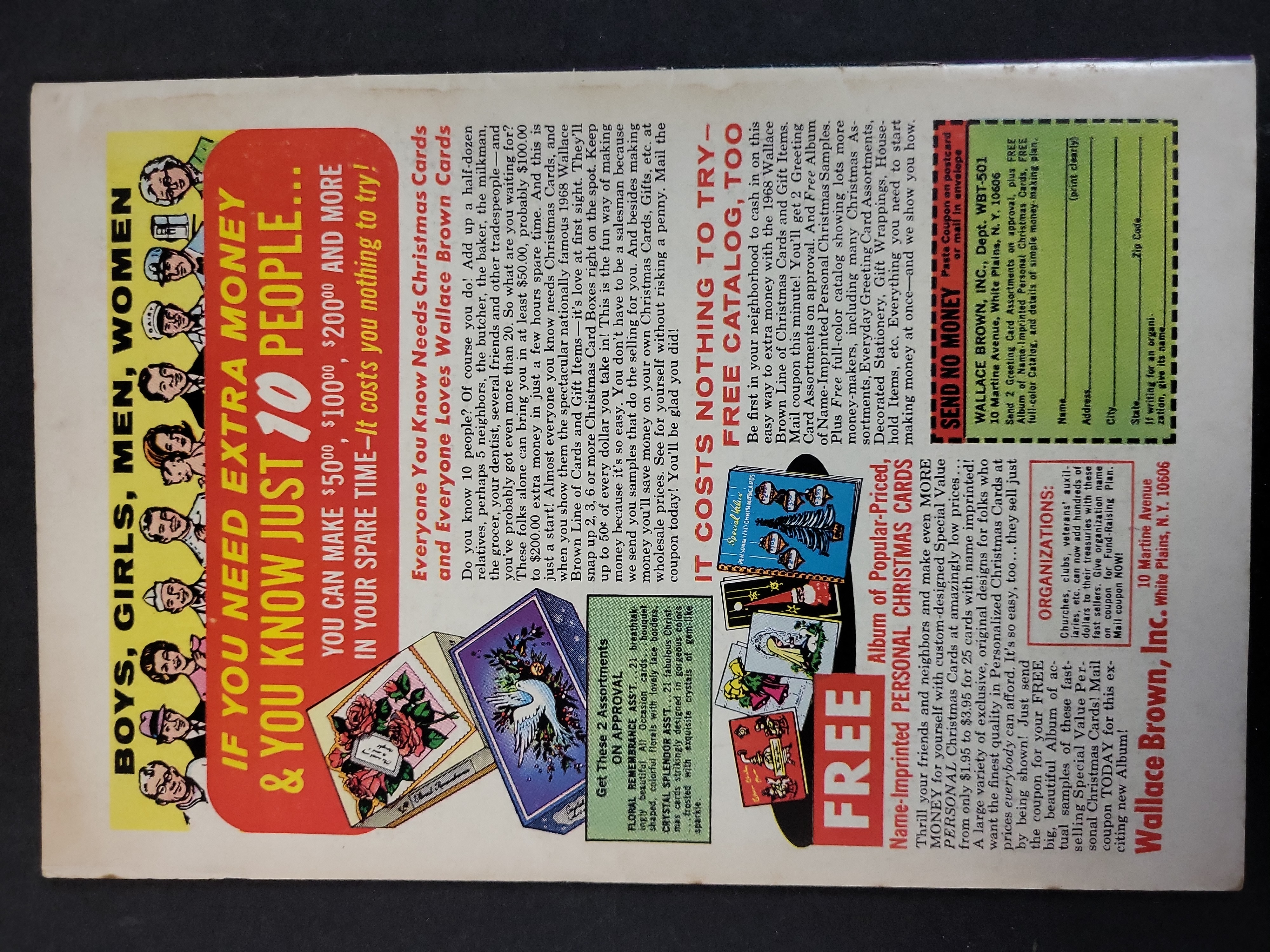 I03722 | The X-Men #48 Marvel Comics September 1968 Featuring Cyclops and Marvel Girl