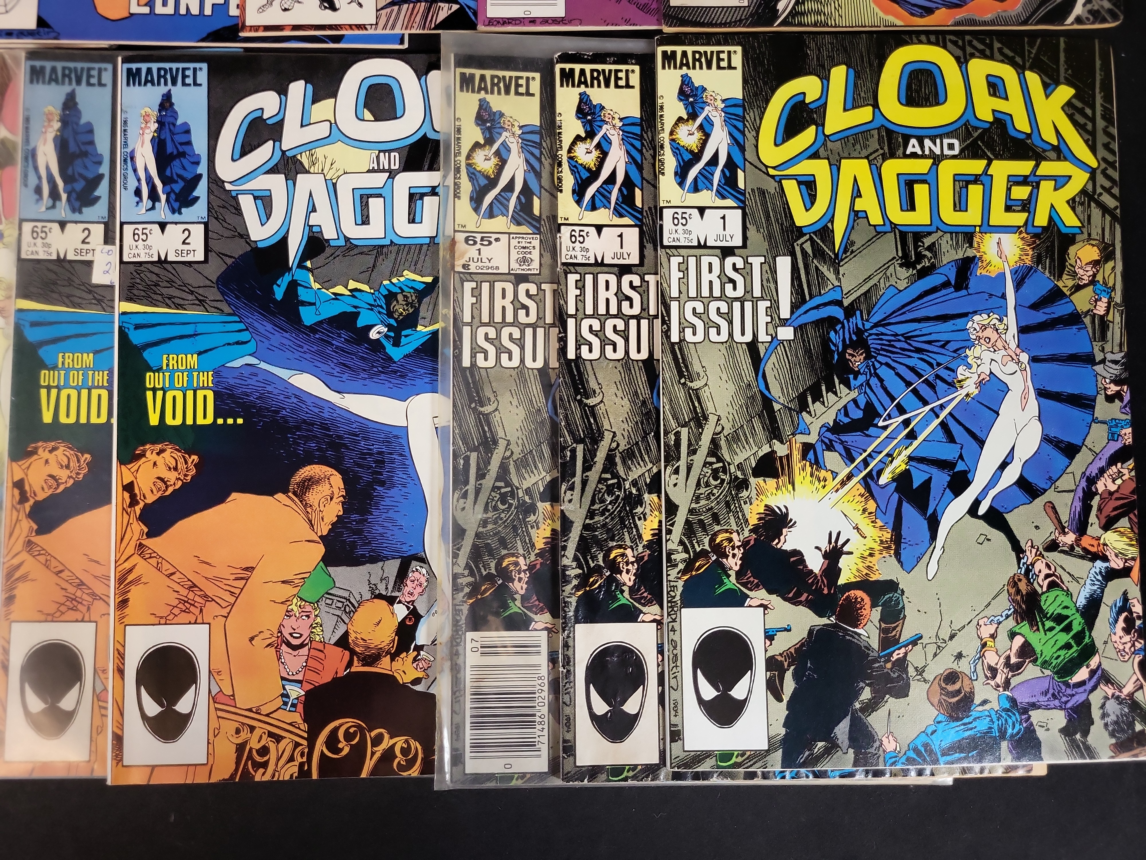 I03675 | Marvel Comics Cloak and Dagger Collection of 15 Issues (1983-1988)