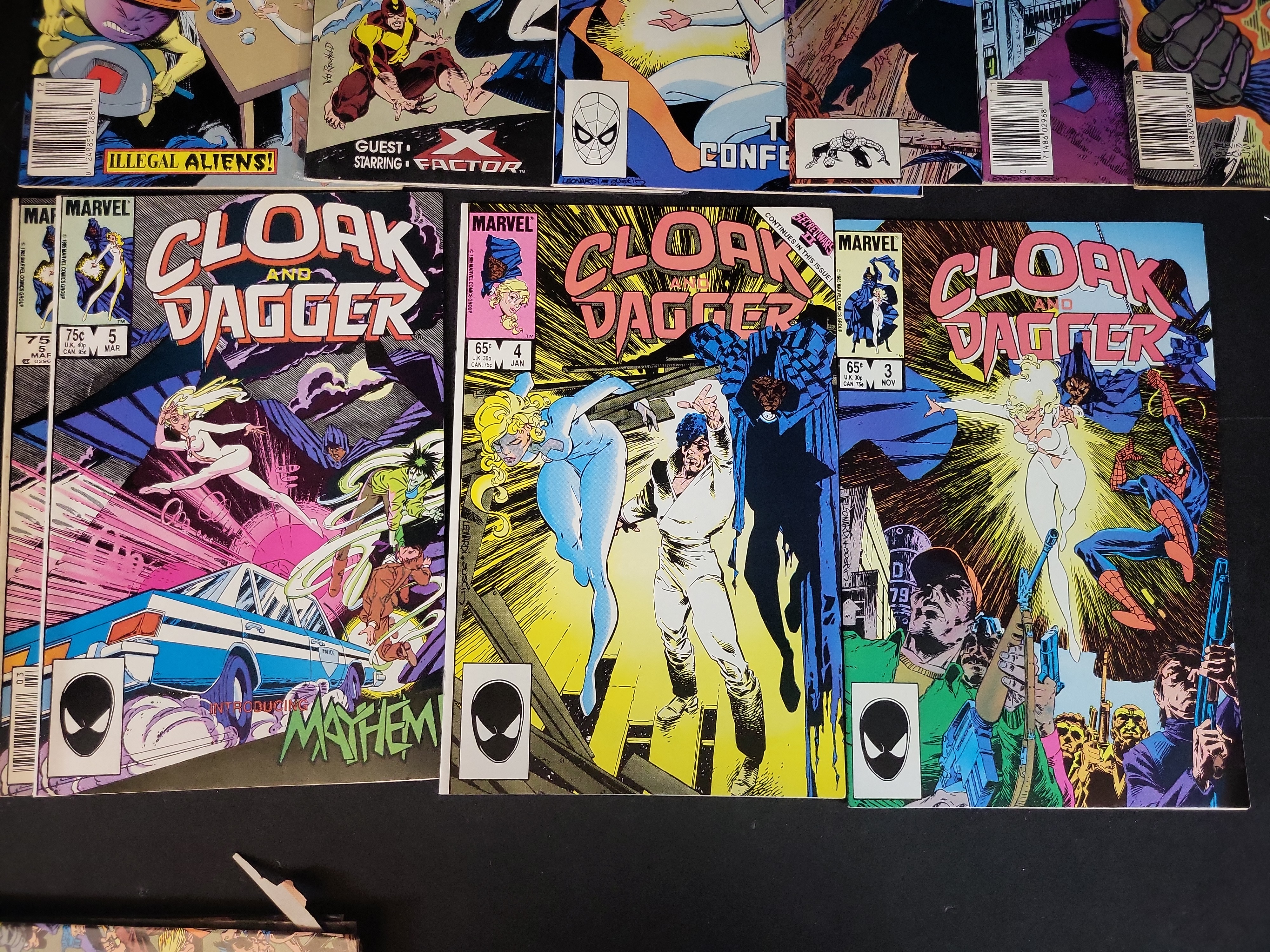 I03675 | Marvel Comics Cloak and Dagger Collection of 15 Issues (1983-1988)