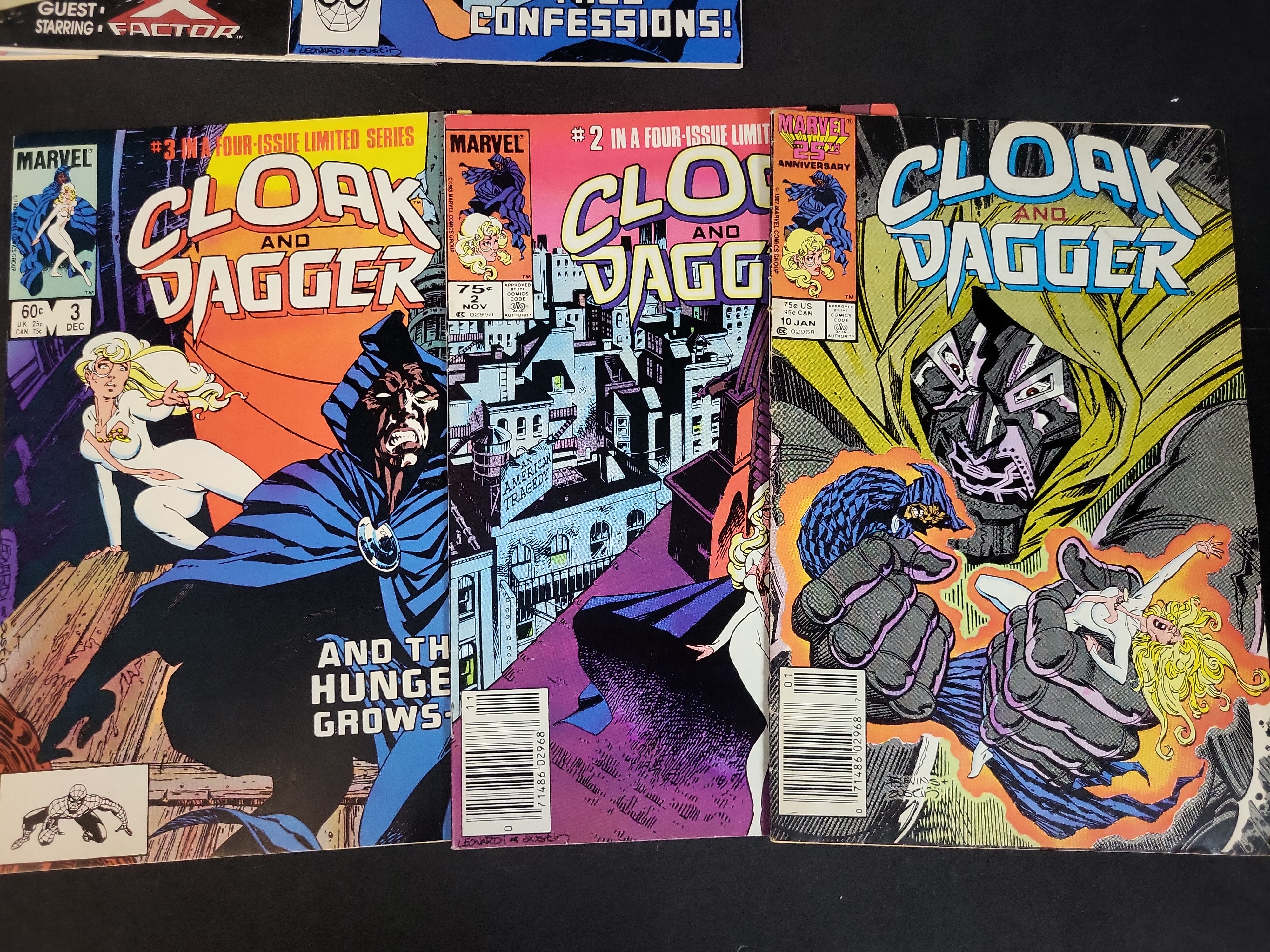 I03675 | Marvel Comics Cloak and Dagger Collection of 15 Issues (1983-1988)