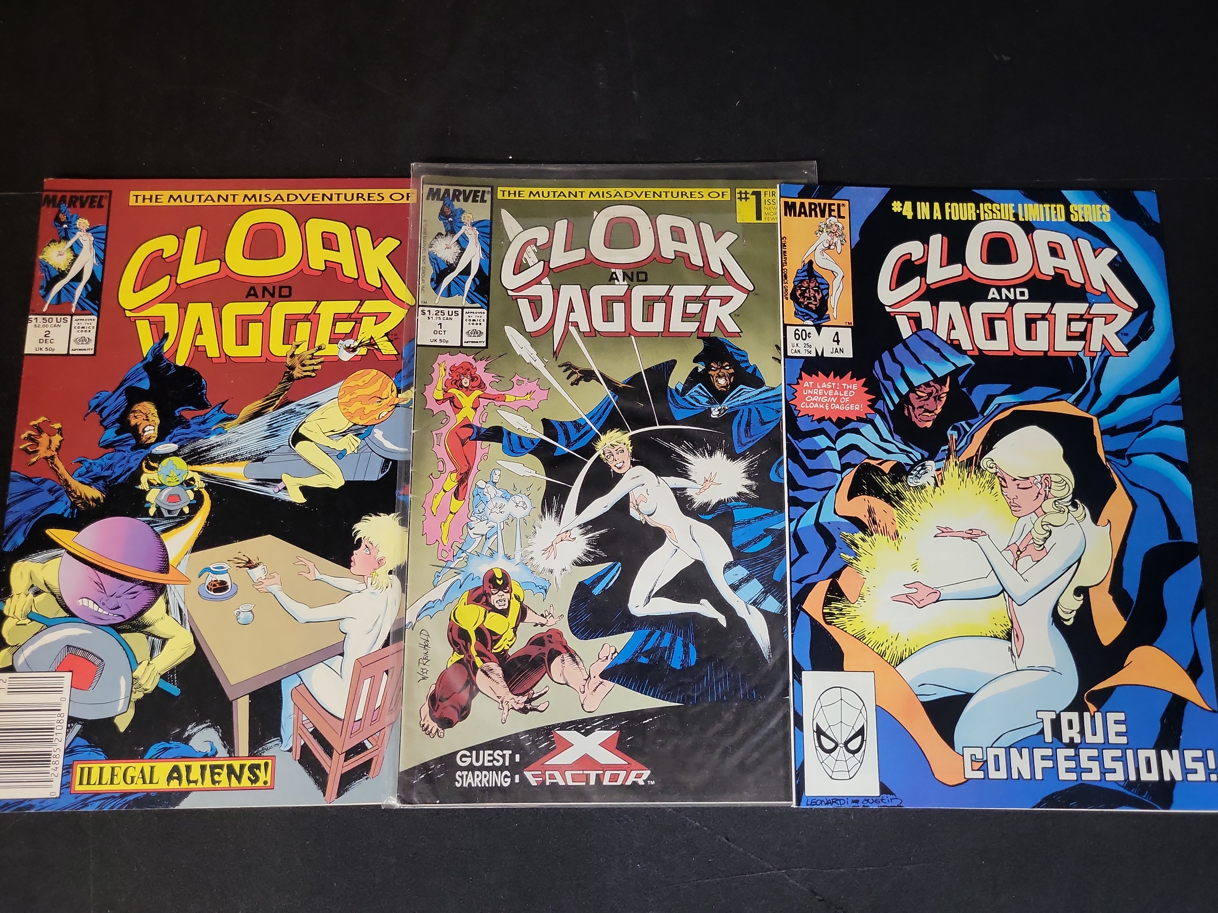 I03675 | Marvel Comics Cloak and Dagger Collection of 15 Issues (1983-1988)