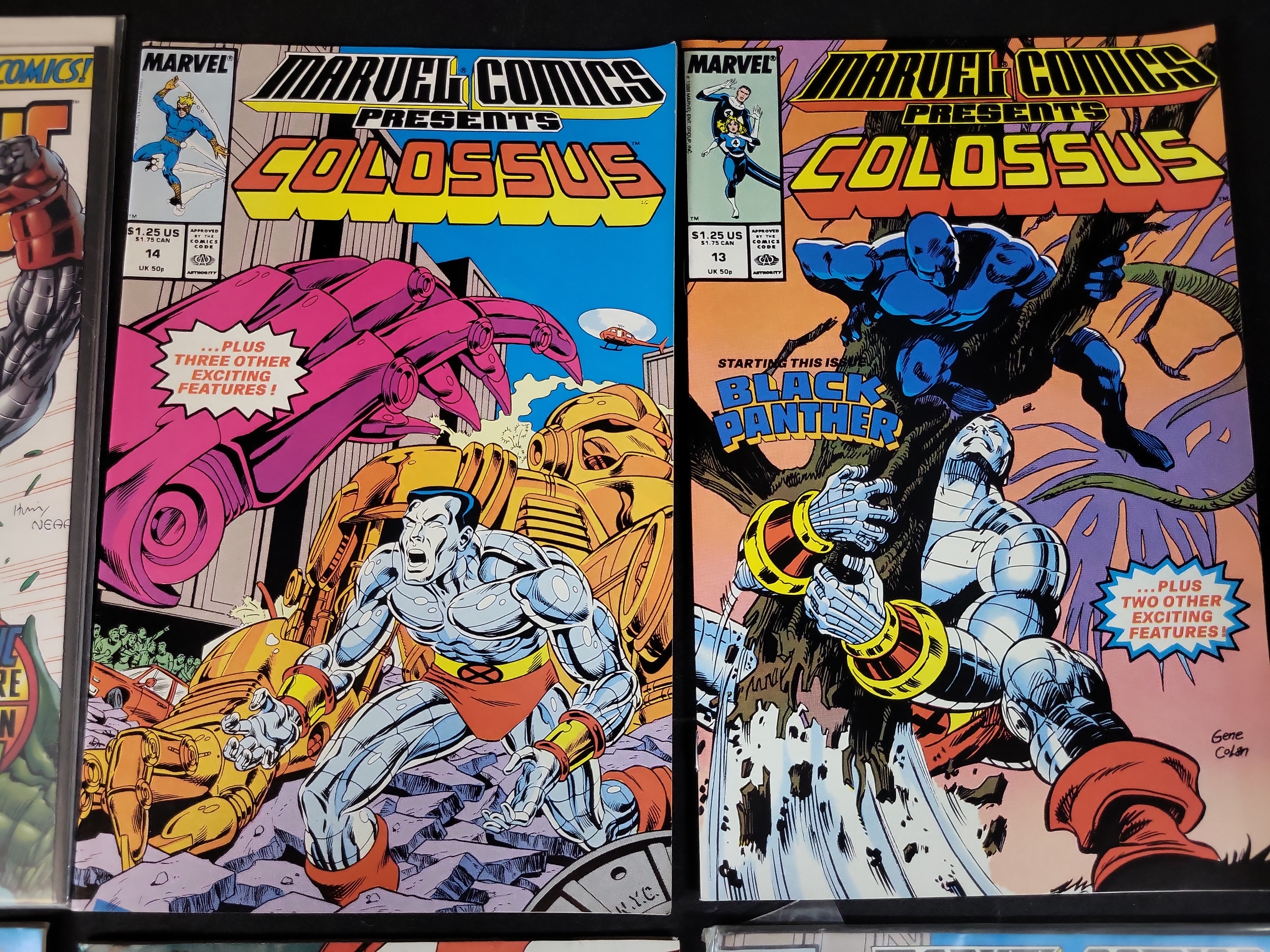I03678 | A Collection of Marvel Comics Presents and Colossus X-Men Comic Books