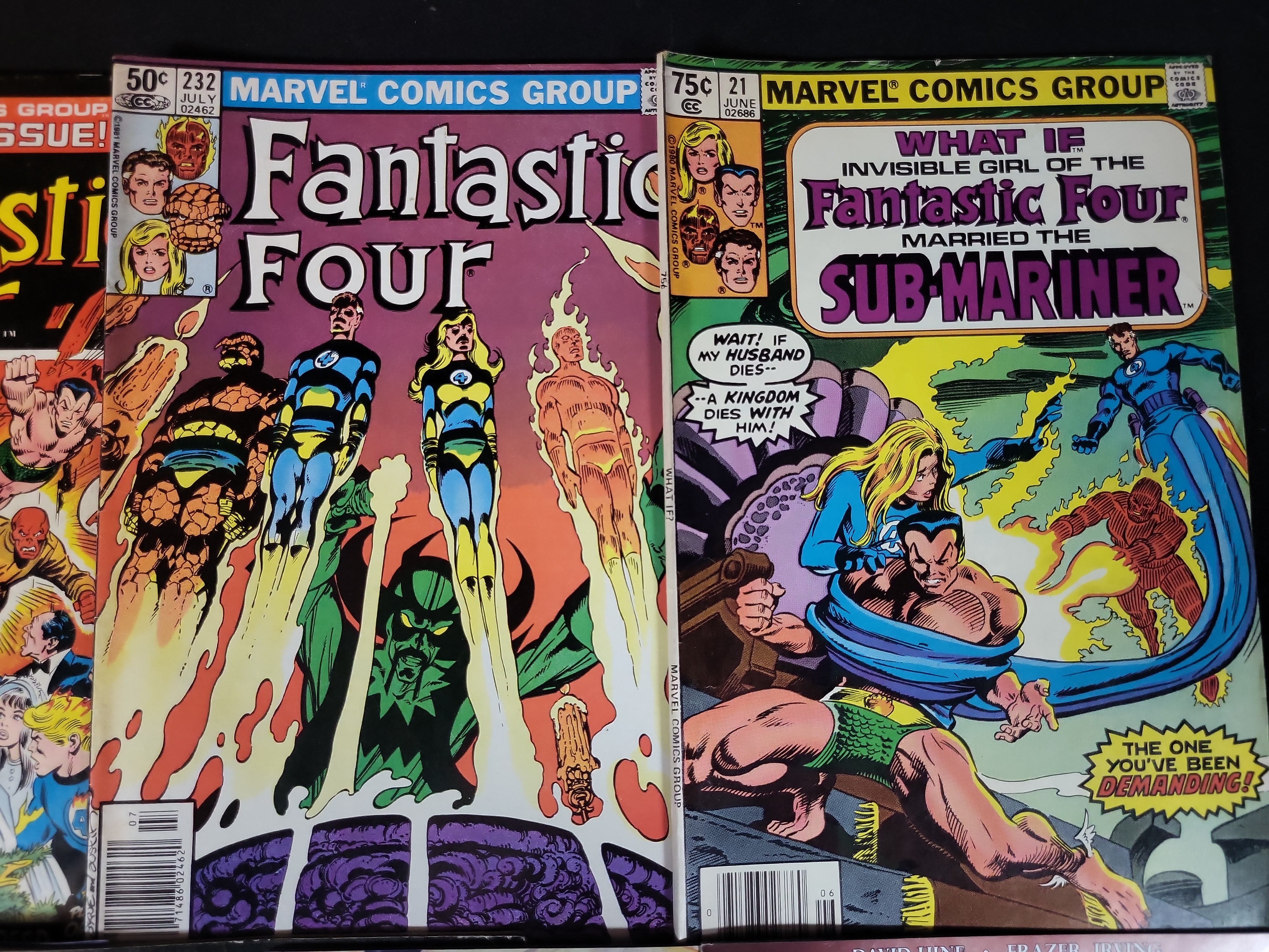 I03682 | Seven Marvel Comics Fantastic Four and Inhumans Bronze Age to Modern Age Issue Lot