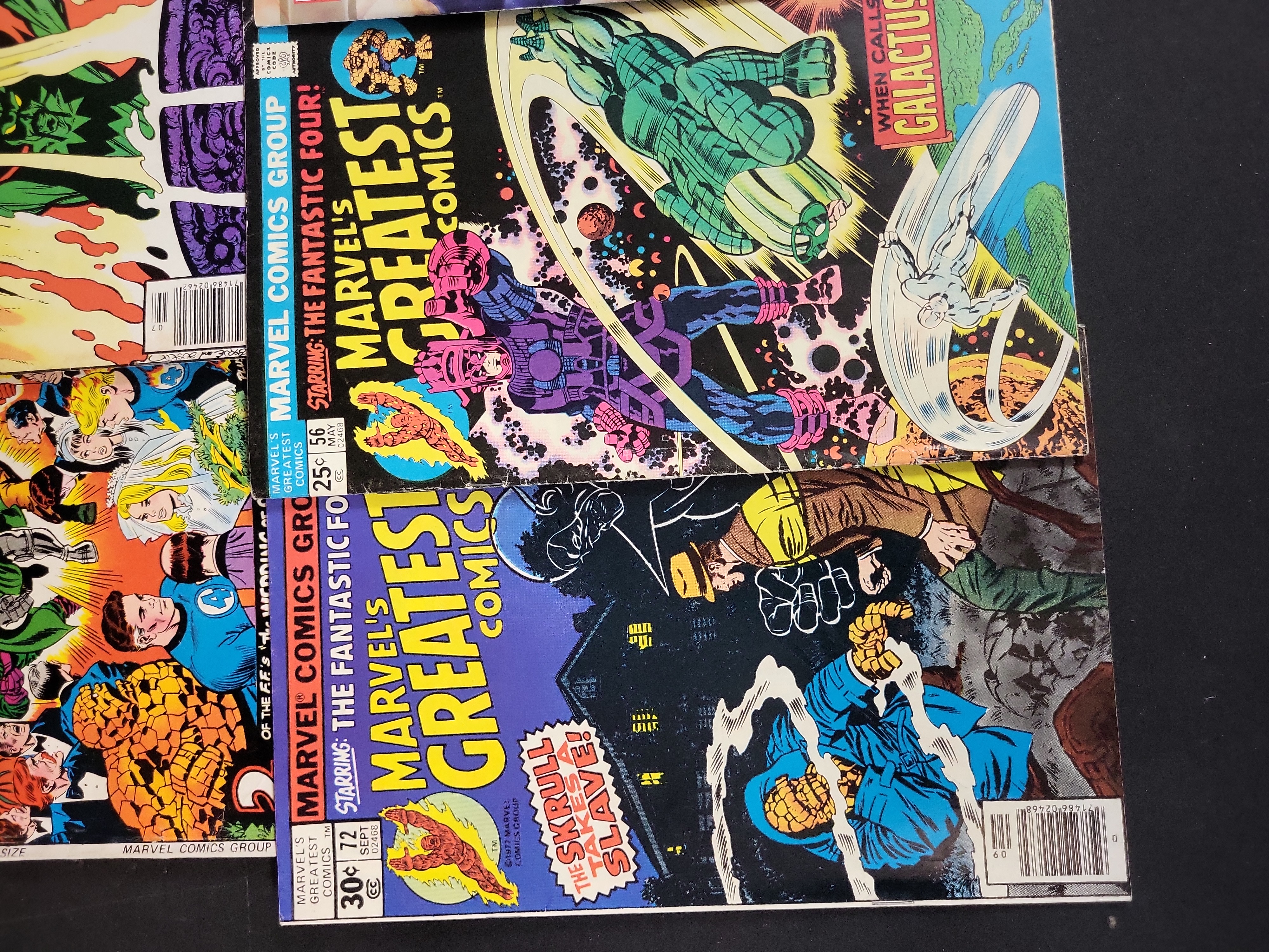 I03682 | Seven Marvel Comics Fantastic Four and Inhumans Bronze Age to Modern Age Issue Lot
