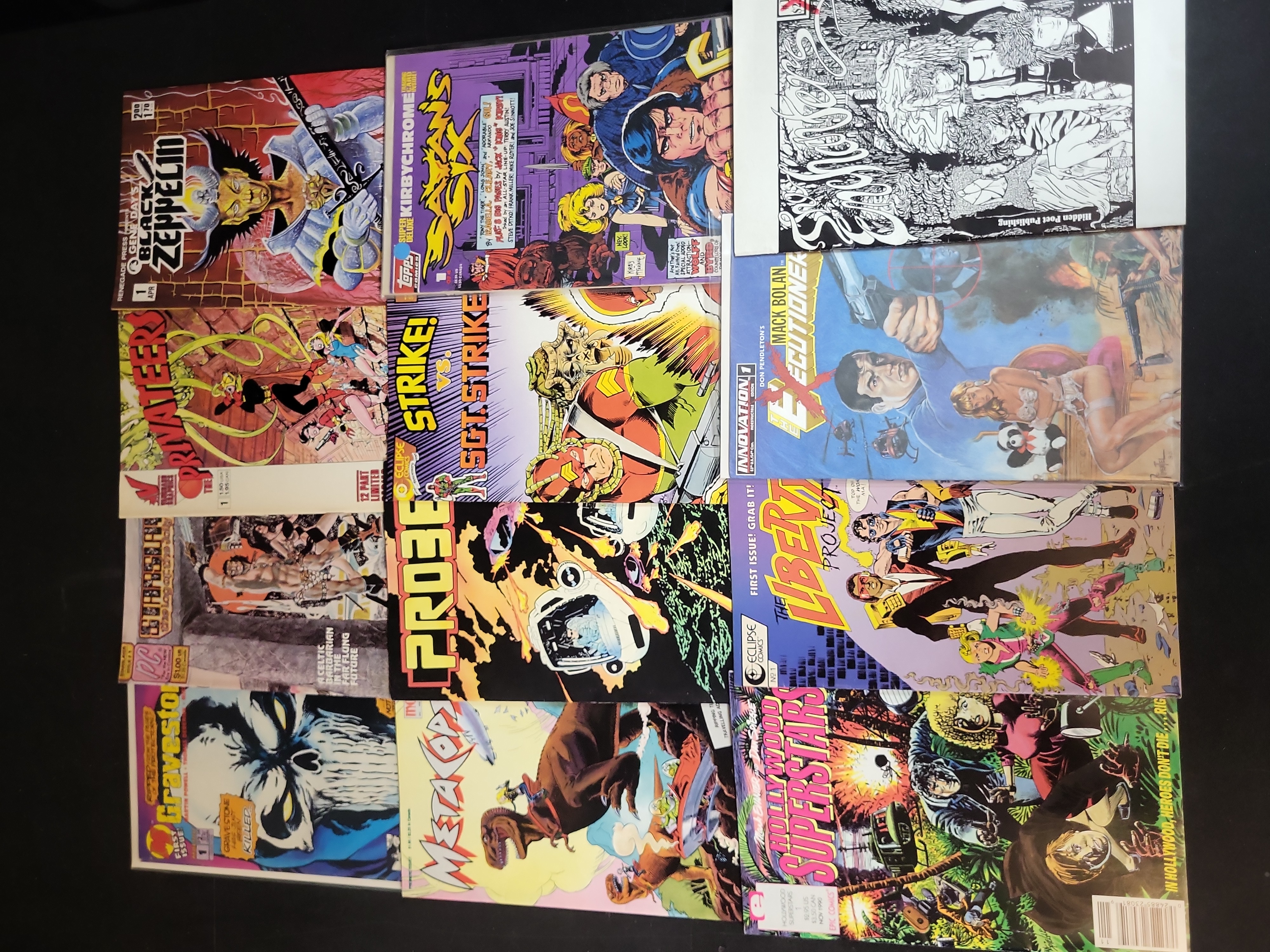 I03609 | A Collection of Twelve Independent and Minor-Label Premiere Issue Comic Books