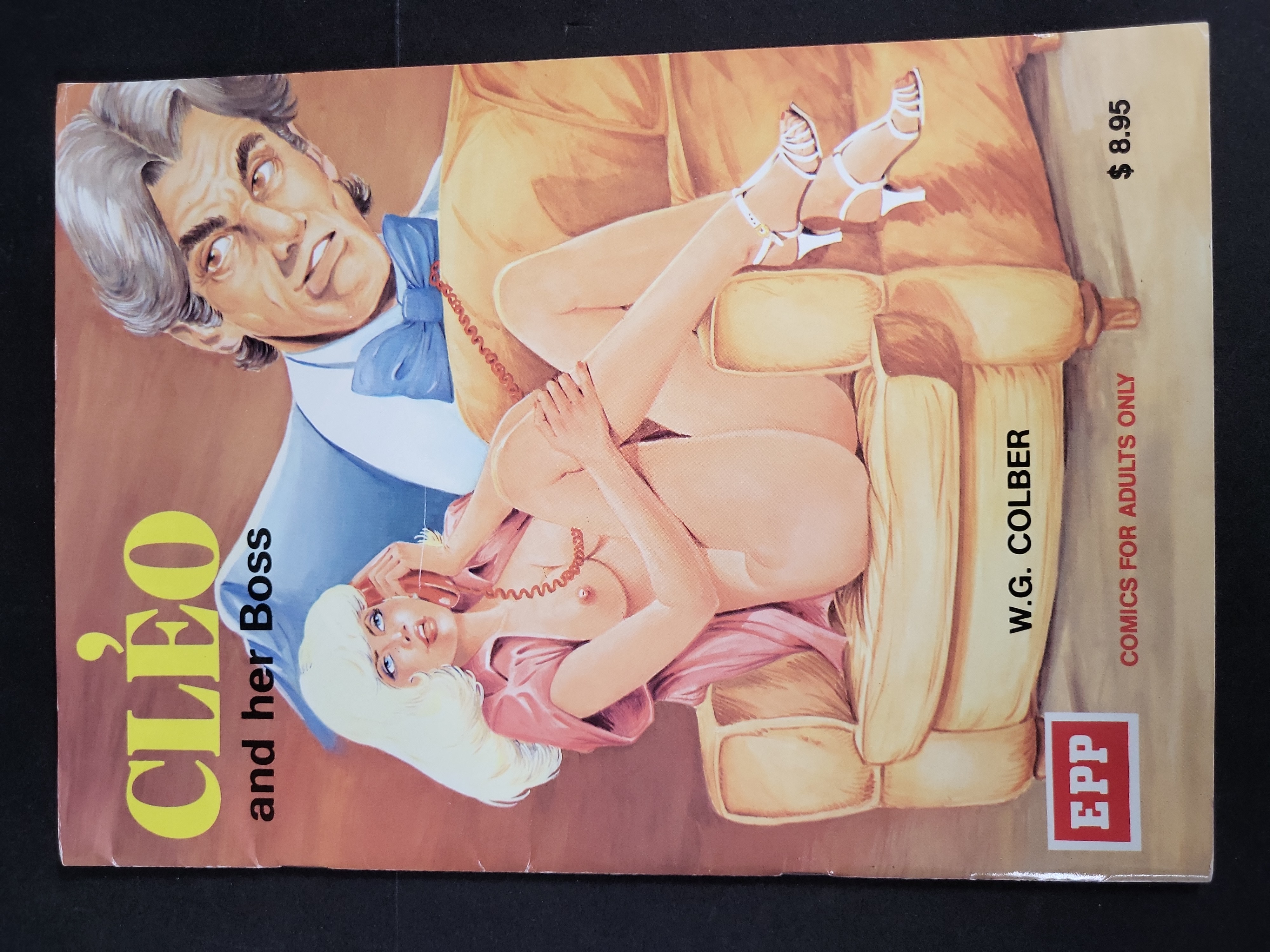 I03300 | Cléo and her Boss Adult Comic Book by W.G. Colber