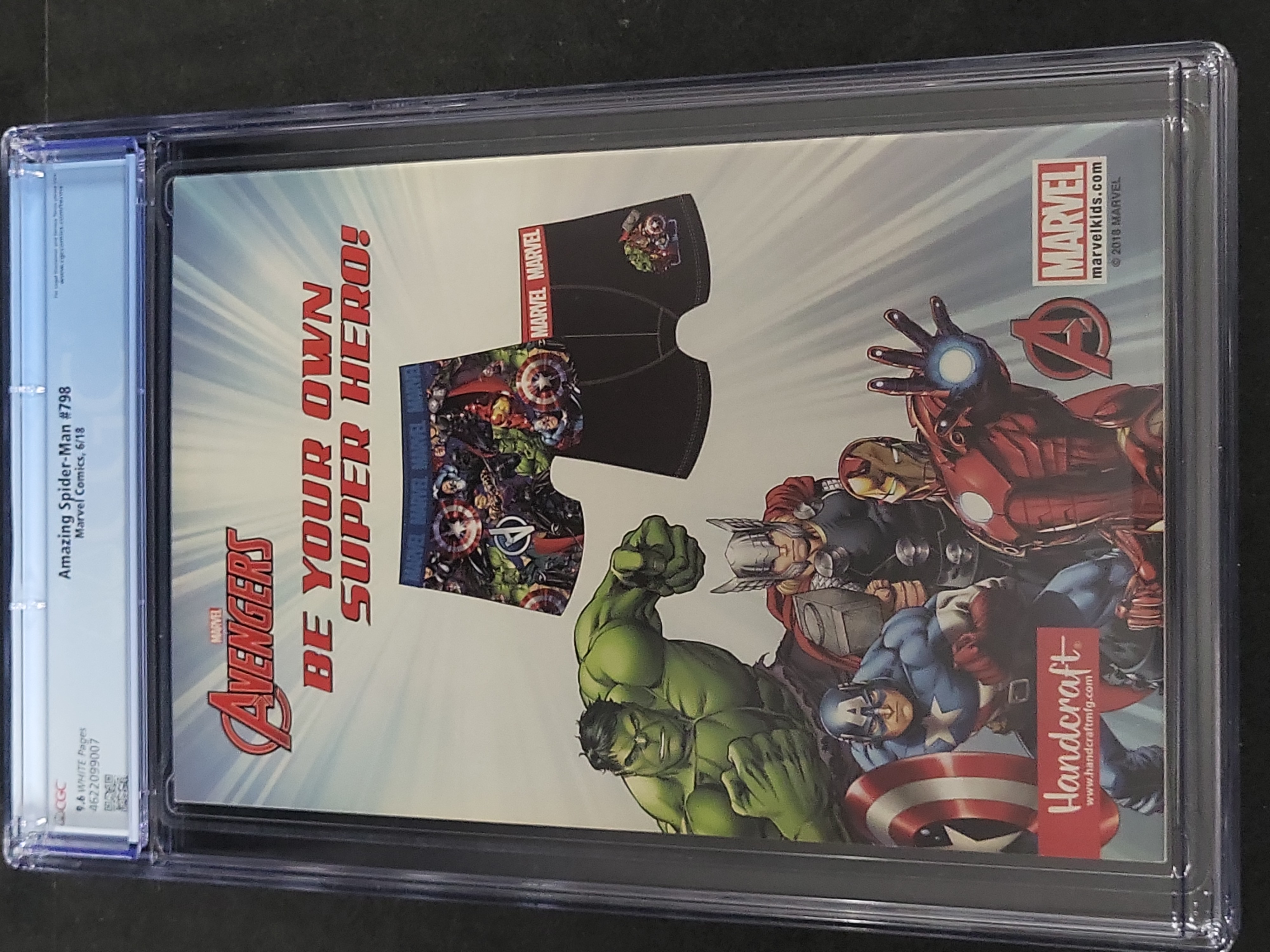 I03498 | Amazing Spider-Man #798 CGC 9.6 Marvel Comics 2018 First Appearance of Red Goblin