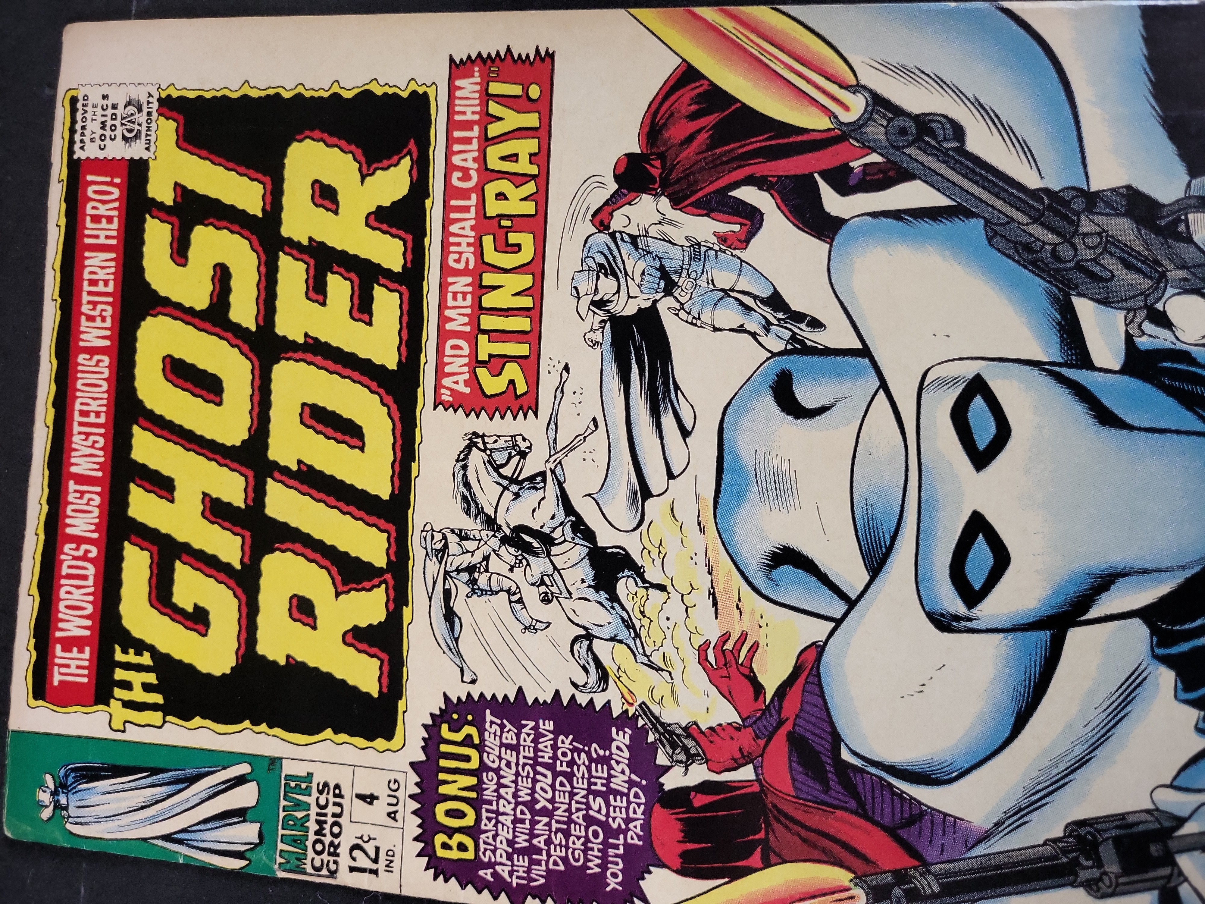 I03721 | Marvel Comics The Ghost Rider Number 4 August 1967