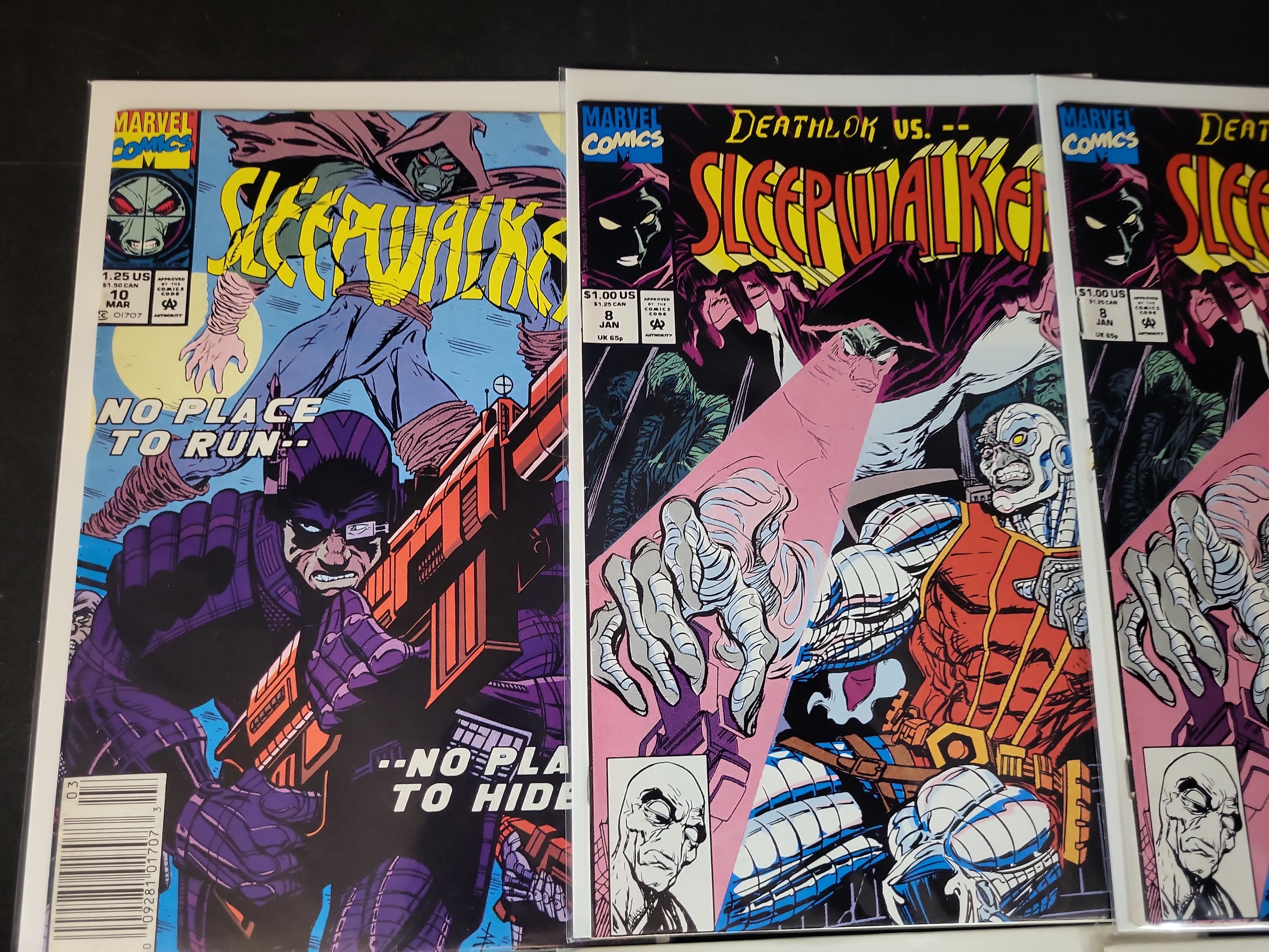 I03699 | Six Marvel Comics Sleepwalker Issues Including Number 1 First Appearance 1991-1993