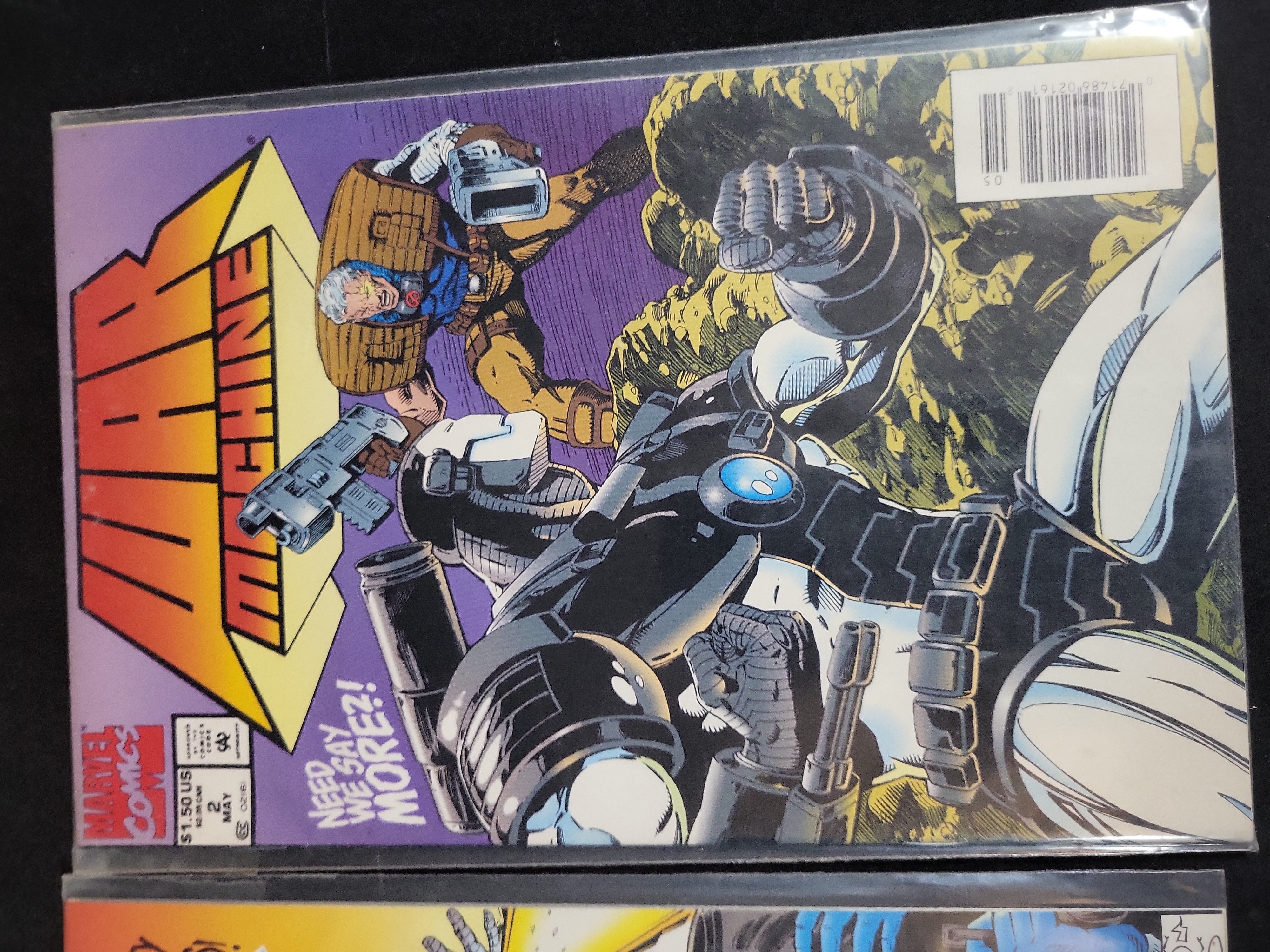 I03683 | Three Marvel Comics War Machine Issues Nos. 1, 2, and 3 (1994)