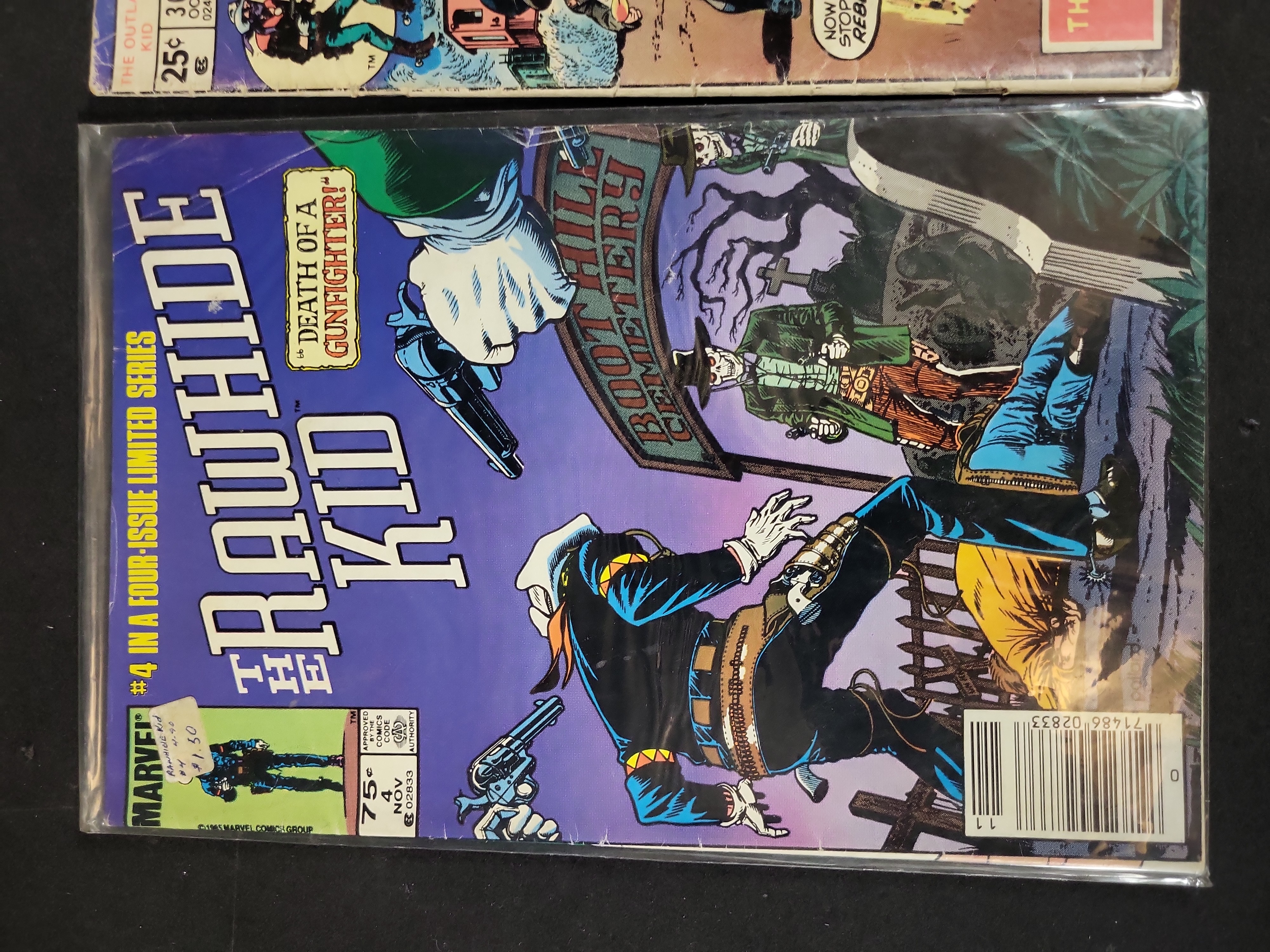 I03739 | A Trio of Marvel Comics Group Western Comic Books Featuring The Rawhide Kid and The Outlaw Kid