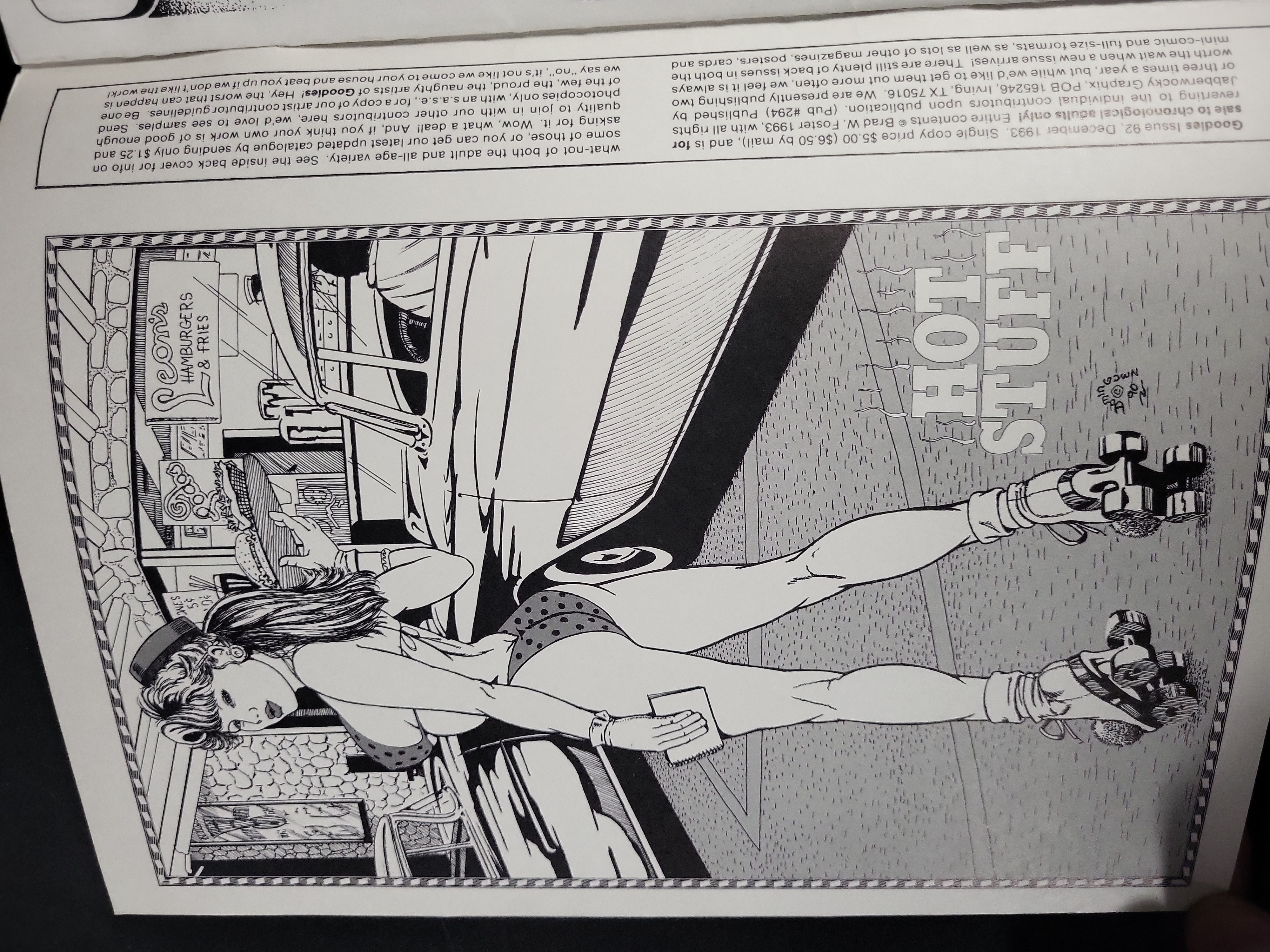 I03298 | Goodies Issue 92, December 1993, Jabberwocky Graphix Adult Anthology Comic