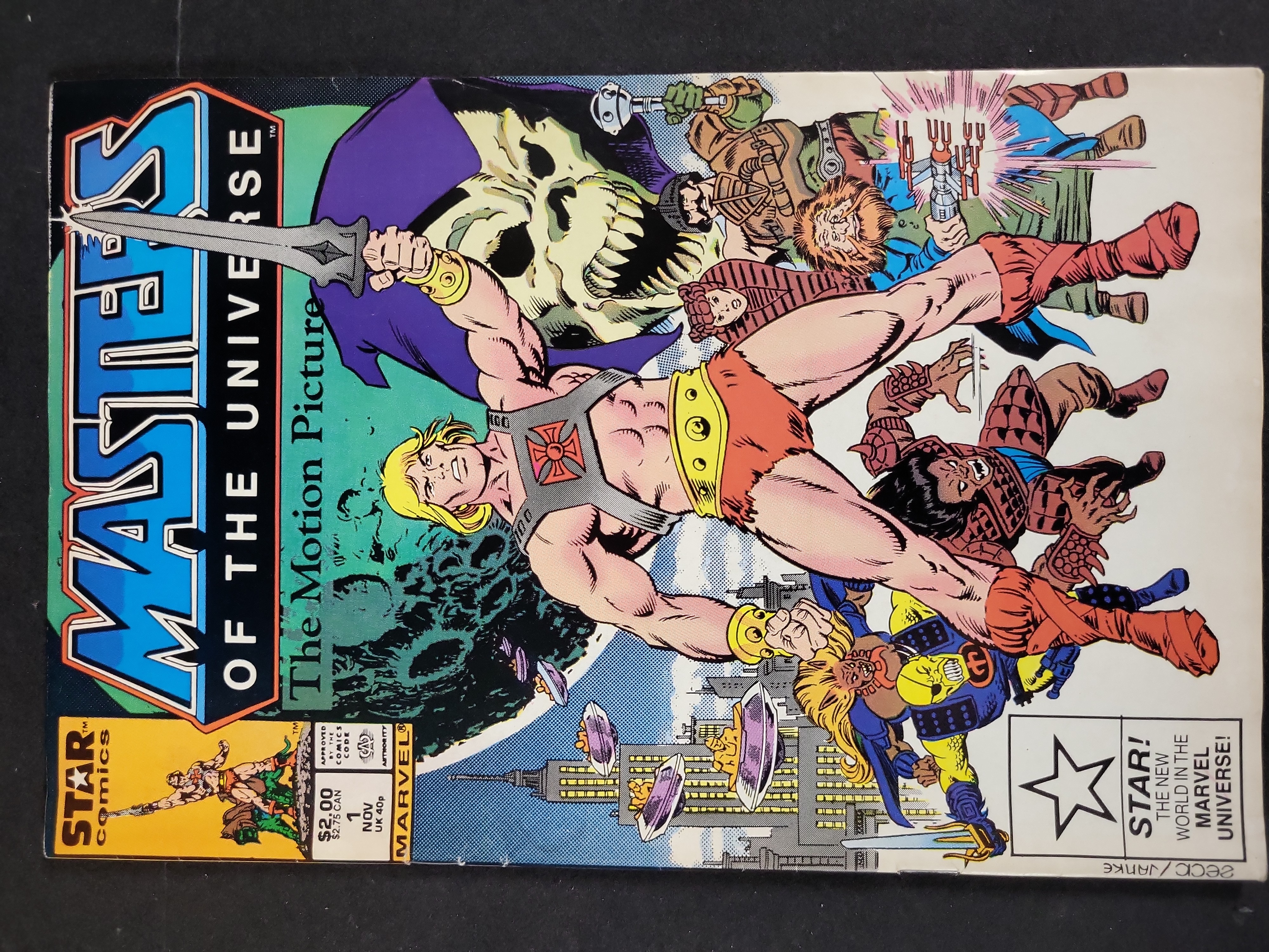 I03767 | Masters of the Universe The Motion Picture #1 Marvel Star Comics 1987