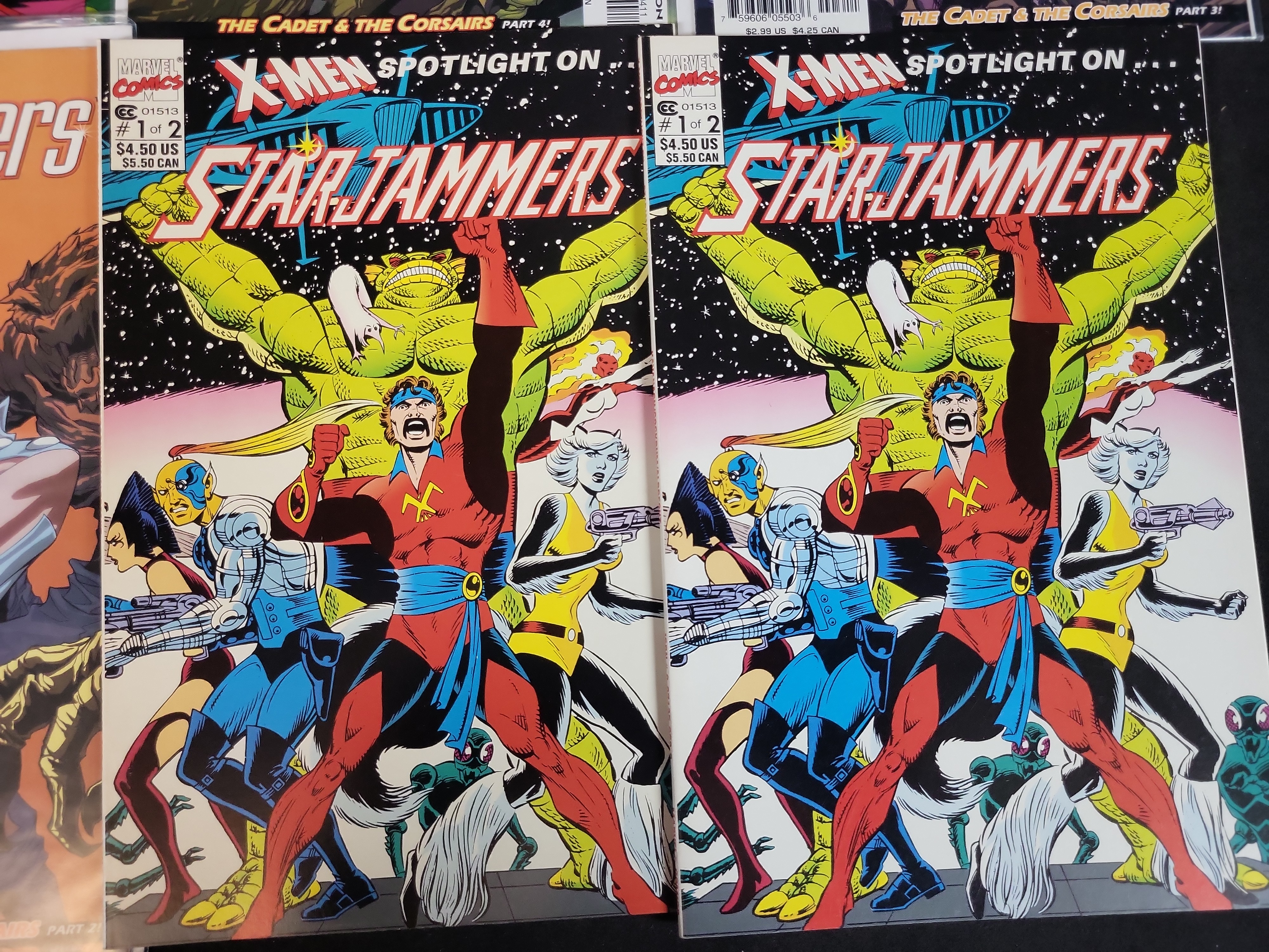 I03679 | A Collection of Six Marvel Comics Starjammers Limited Series Issues