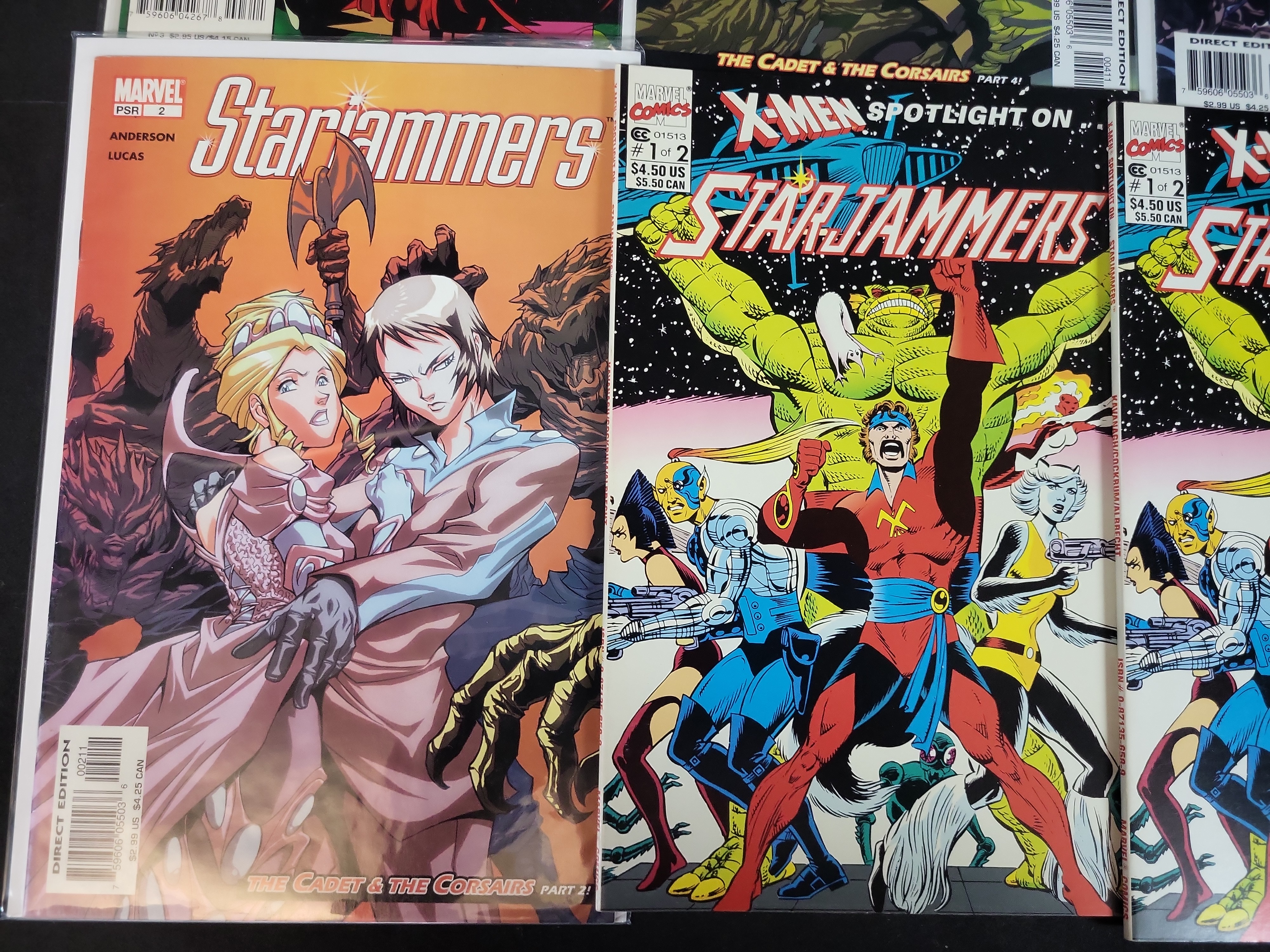 I03679 | A Collection of Six Marvel Comics Starjammers Limited Series Issues