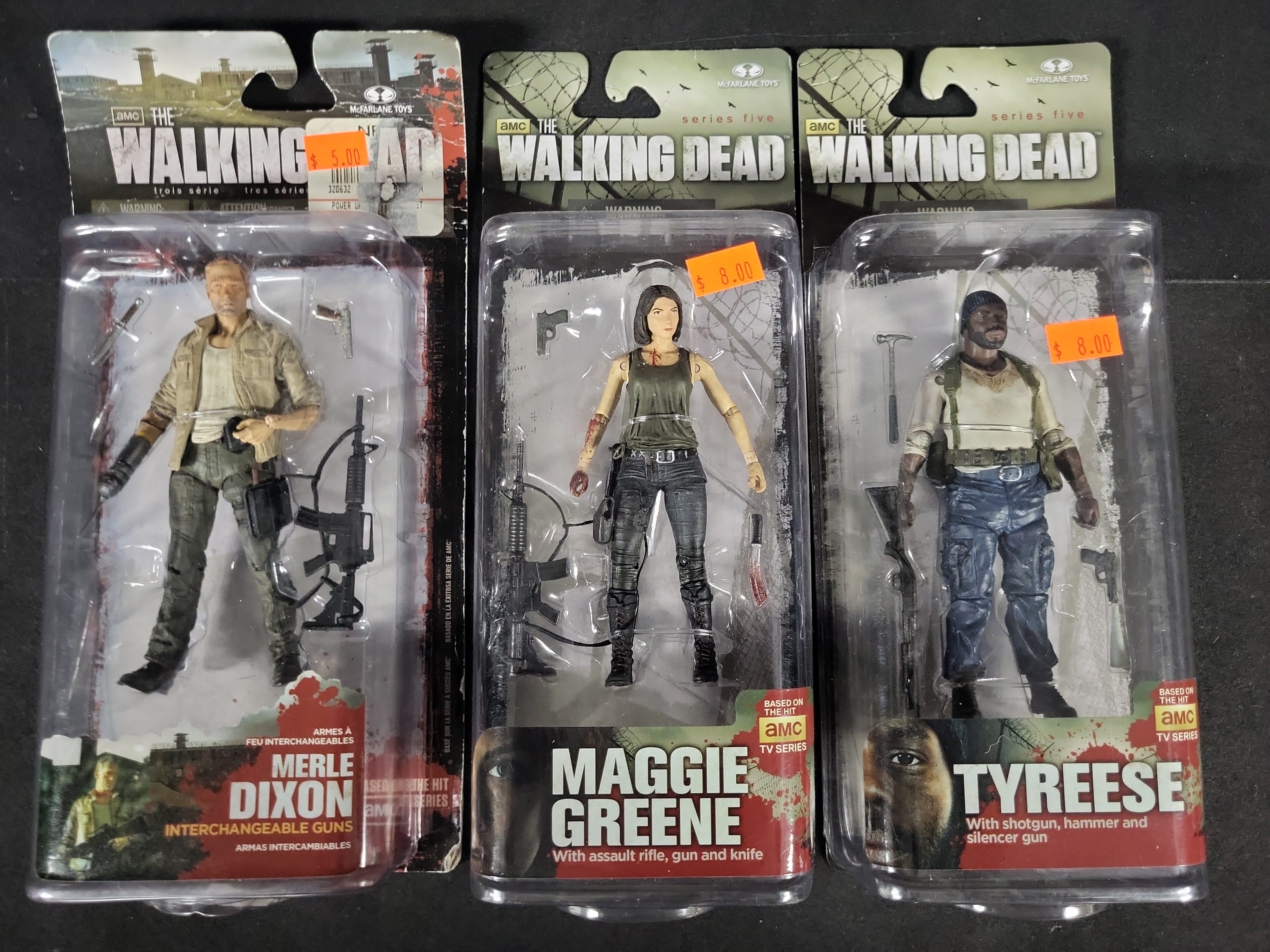 I03550 | A Collection of Twelve McFarlane Toys AMC The Walking Dead Action Figures