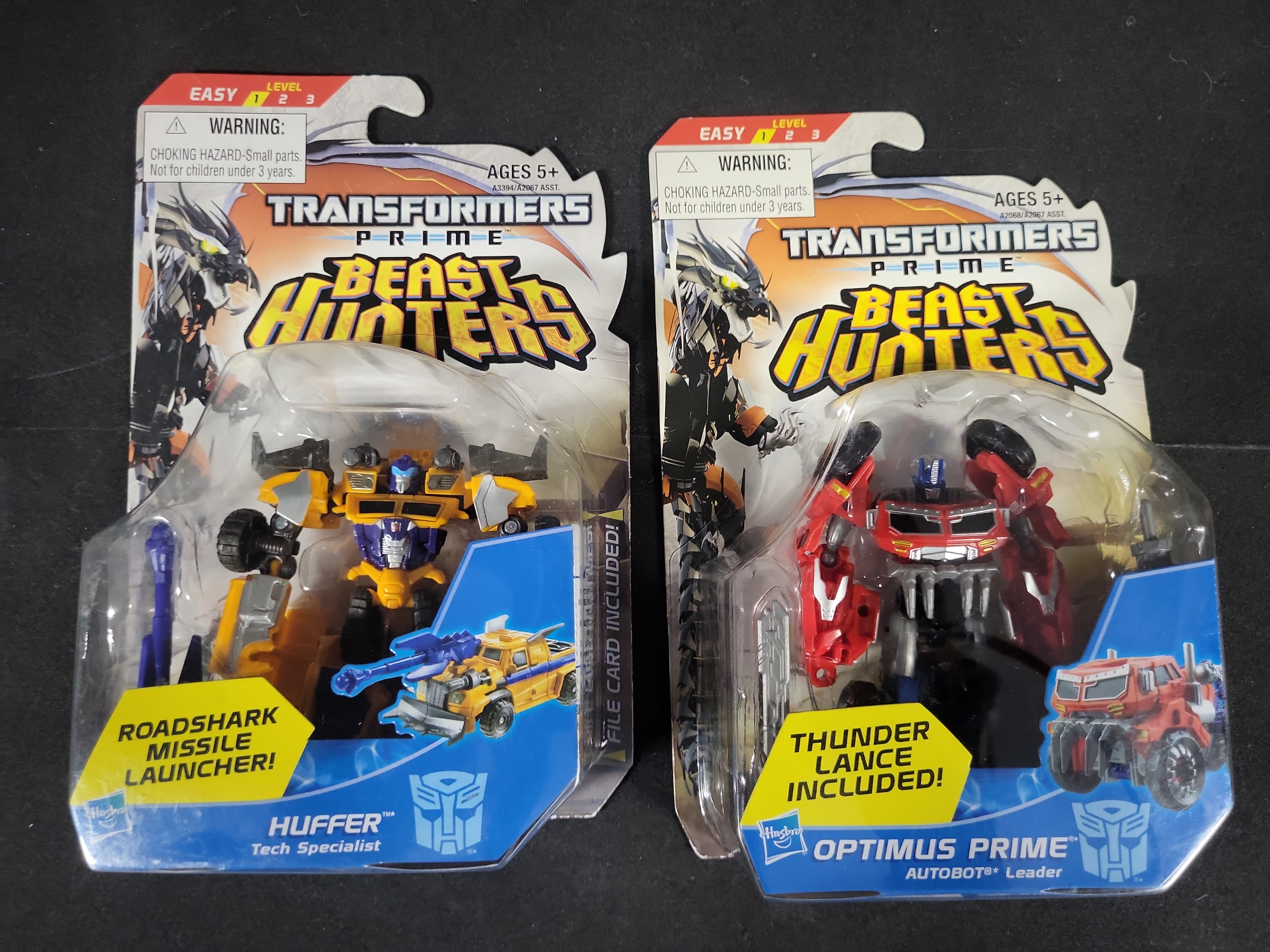I03523 | A Lot of Six Transformers Prime Beast Hunters Action Figures by Hasbro