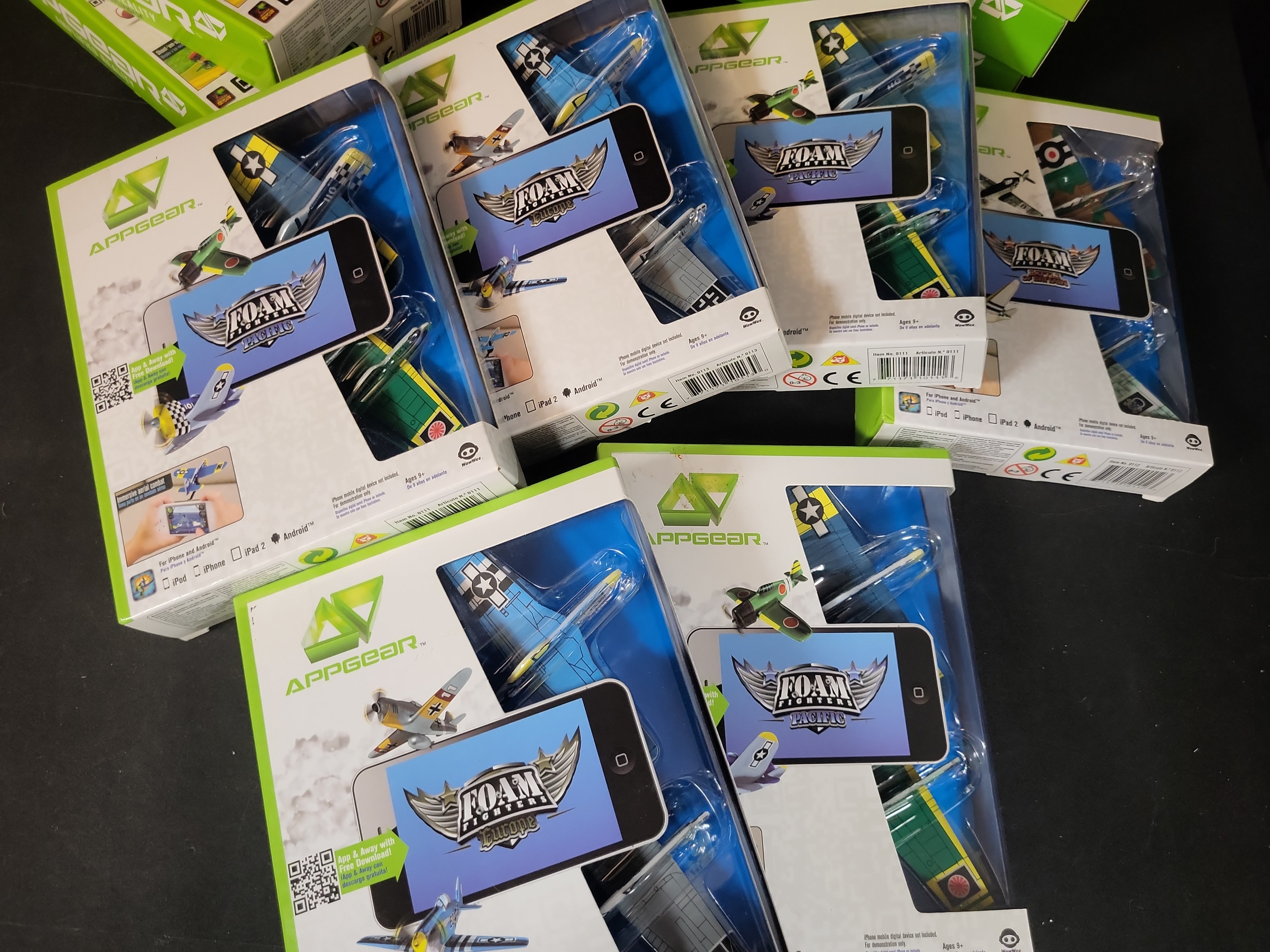 I03510 | A Collection of WowWee AppGear Amplified Reality Mobile Application Toys