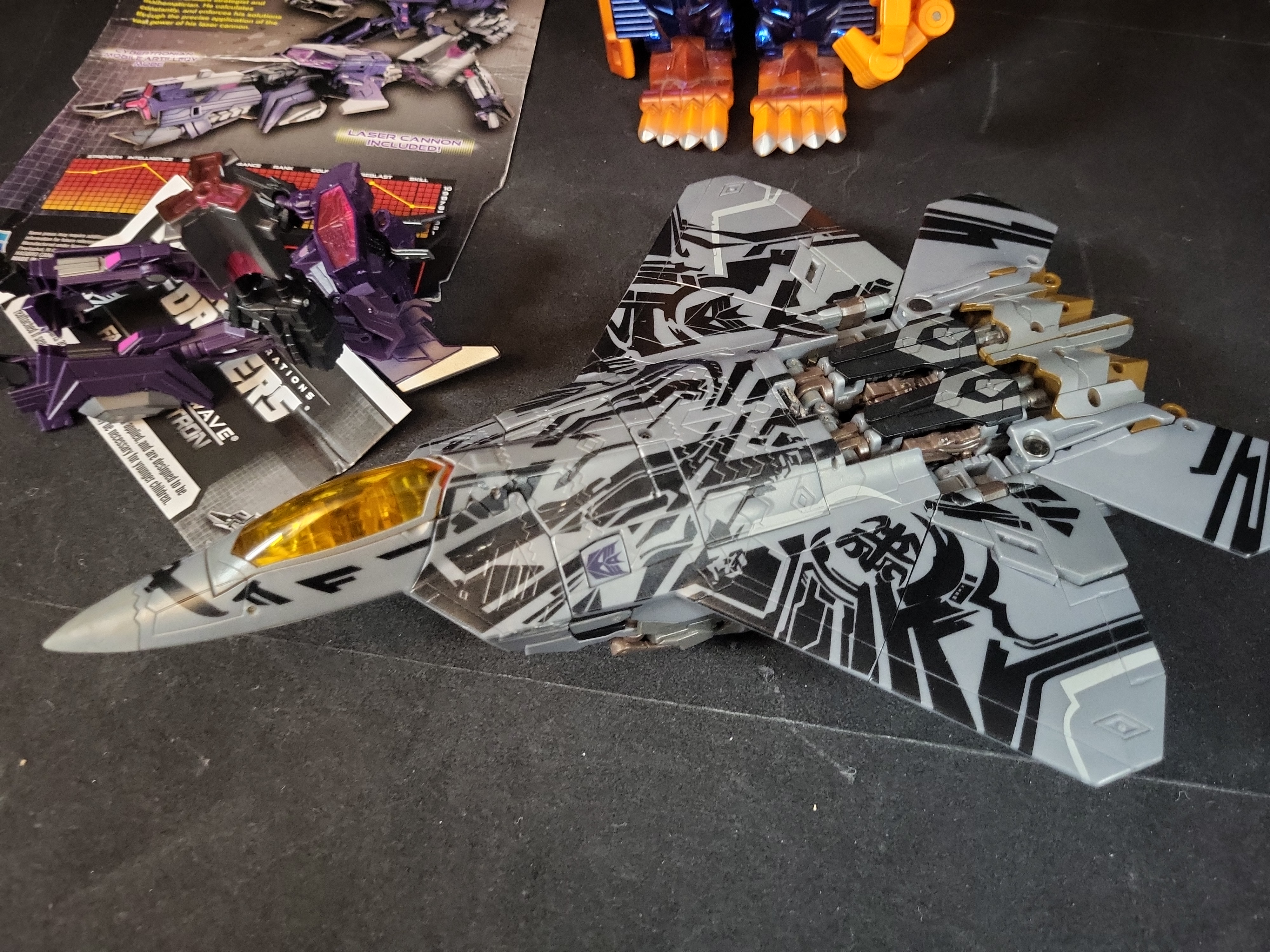 I03514 | A Collection of Transformers Action Figures and a DVD Set