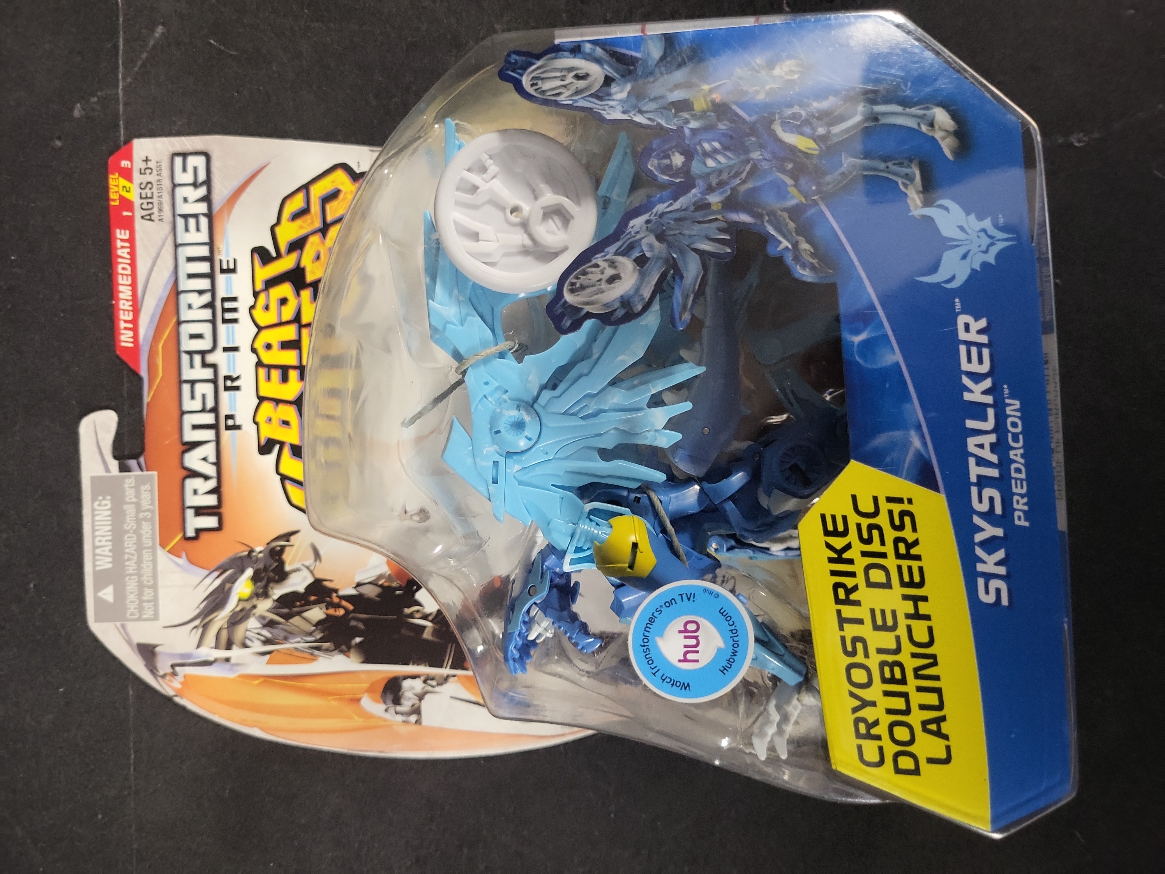 I03533 | Five Hasbro Transformers Prime Beast Hunters Predacon Action Figures