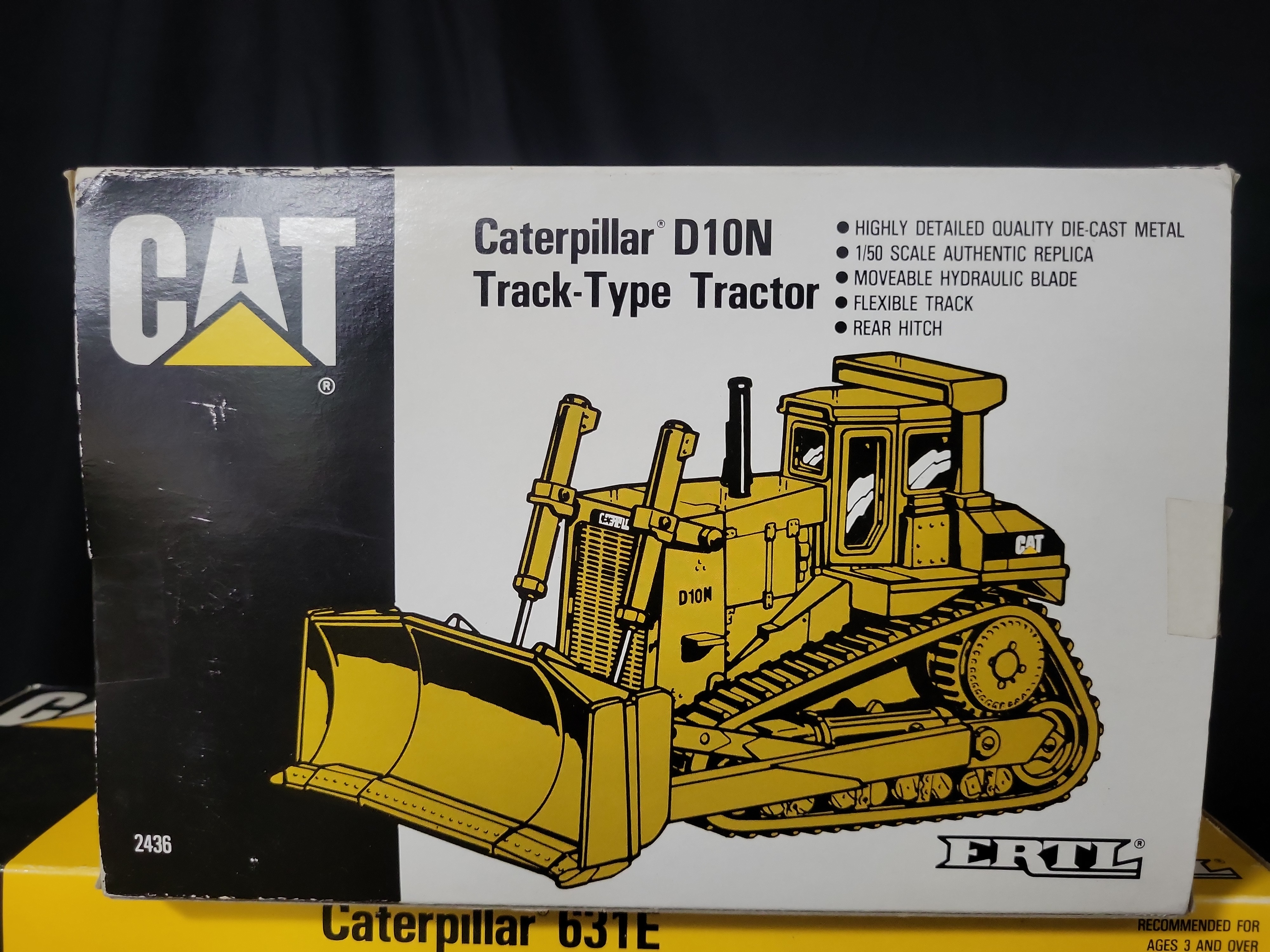 I03605 | A Pair of ERTL Caterpillar 1/50 Scale Construction Model Replicas