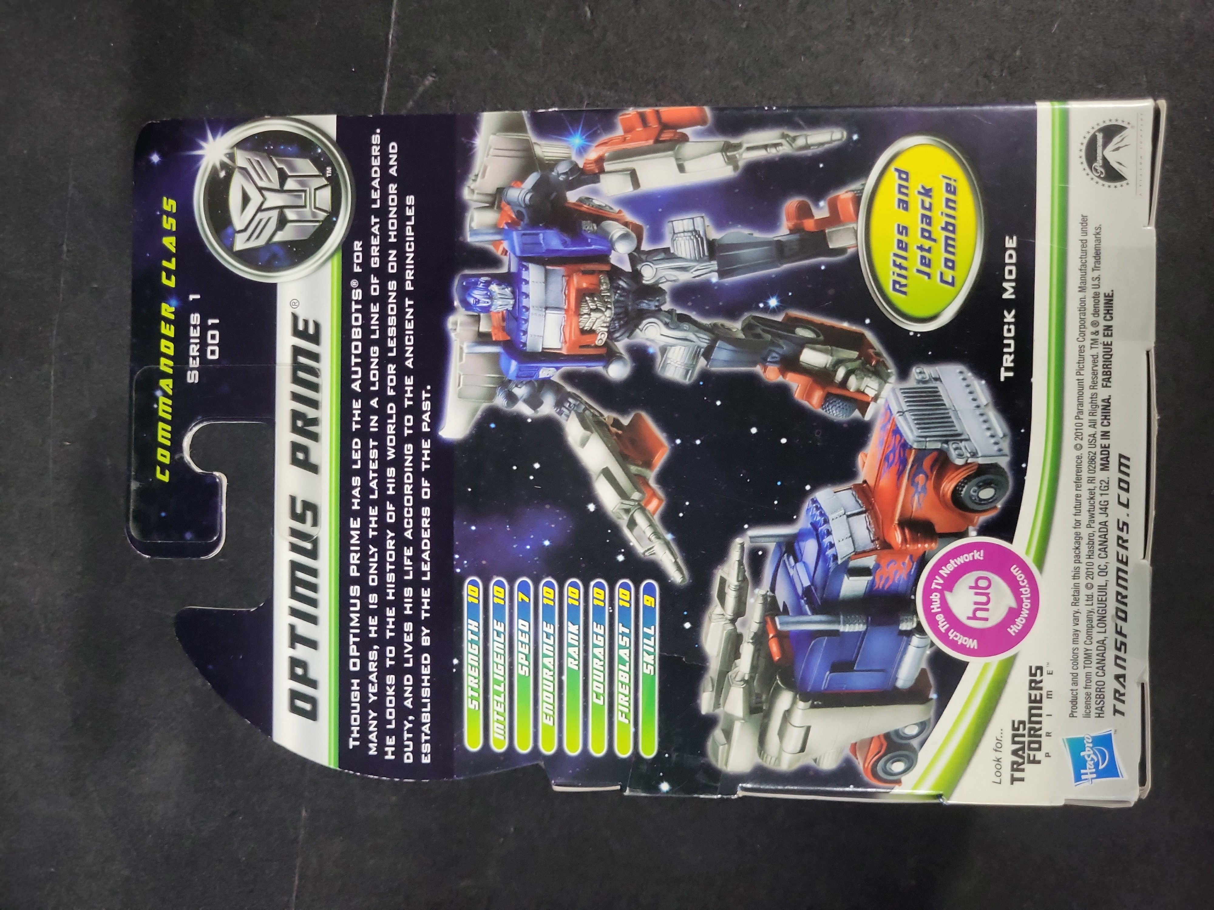 I03536 | A Pair of Hasbro Transformers Dark of the Moon Cyberverse Items