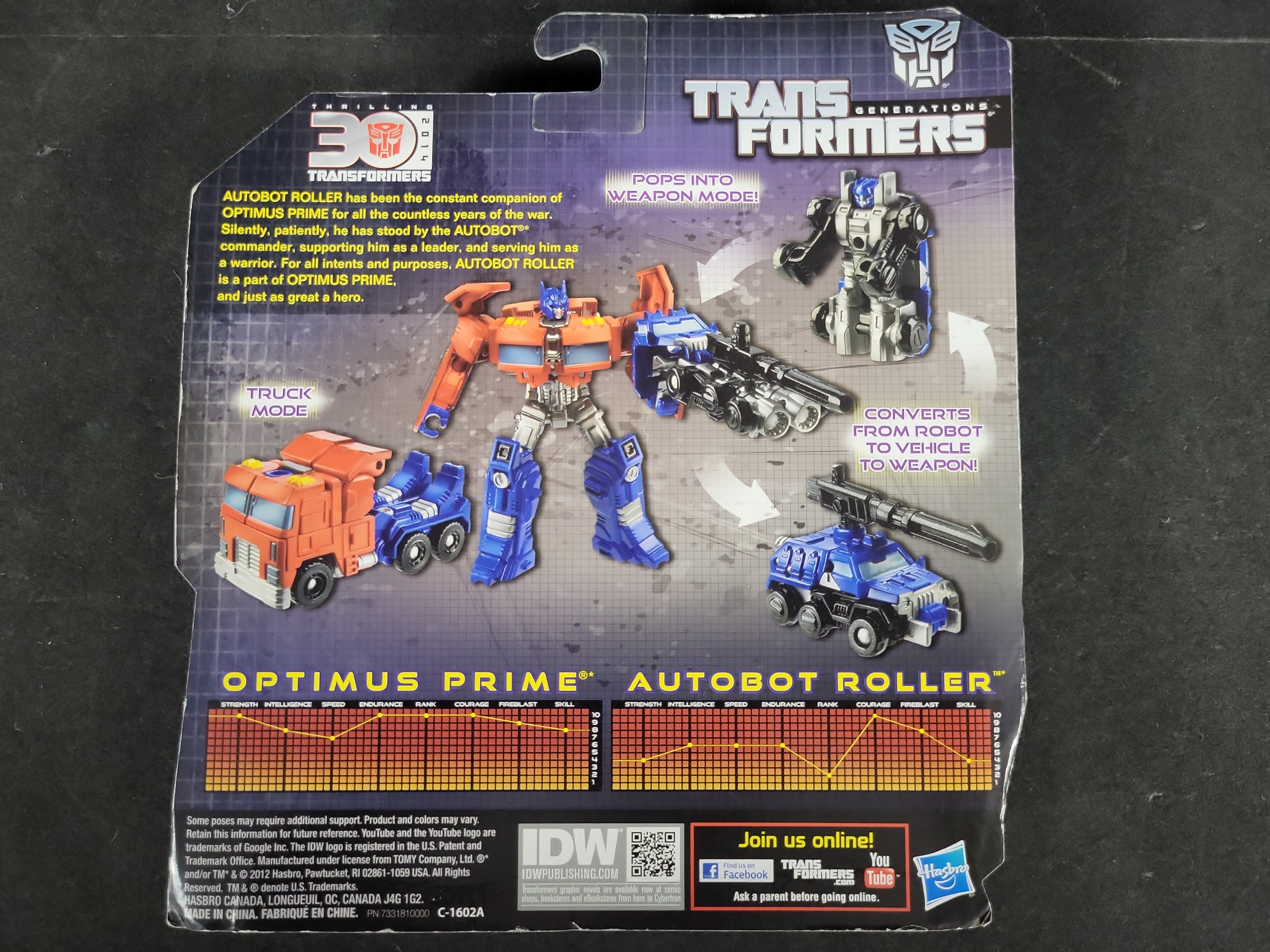 I03546 | Three Hasbro Transformers Generations Thrilling 30 Action Figures