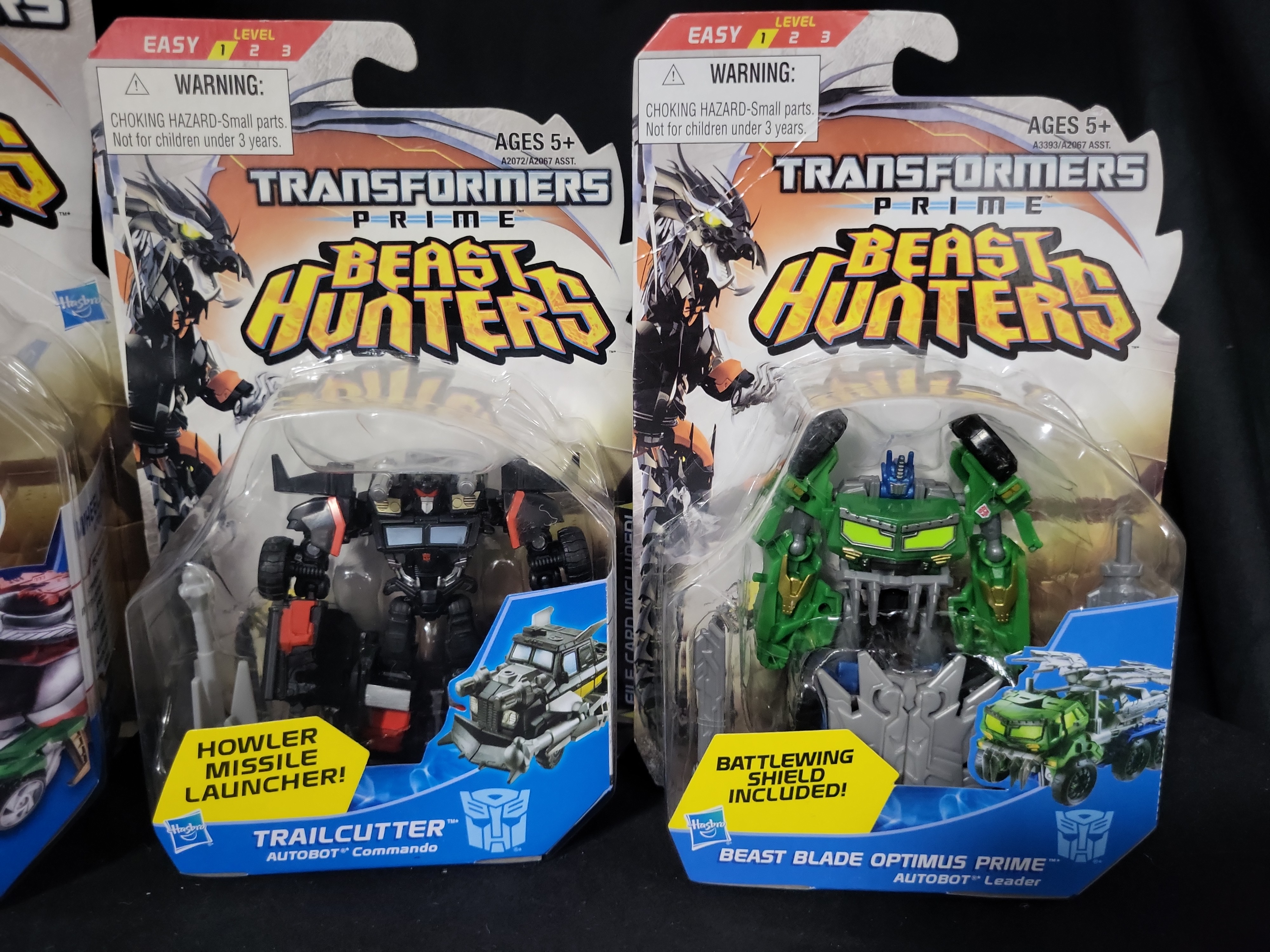 I03549 | Five Transformers Prime Beast Hunters Action Figures by Hasbro