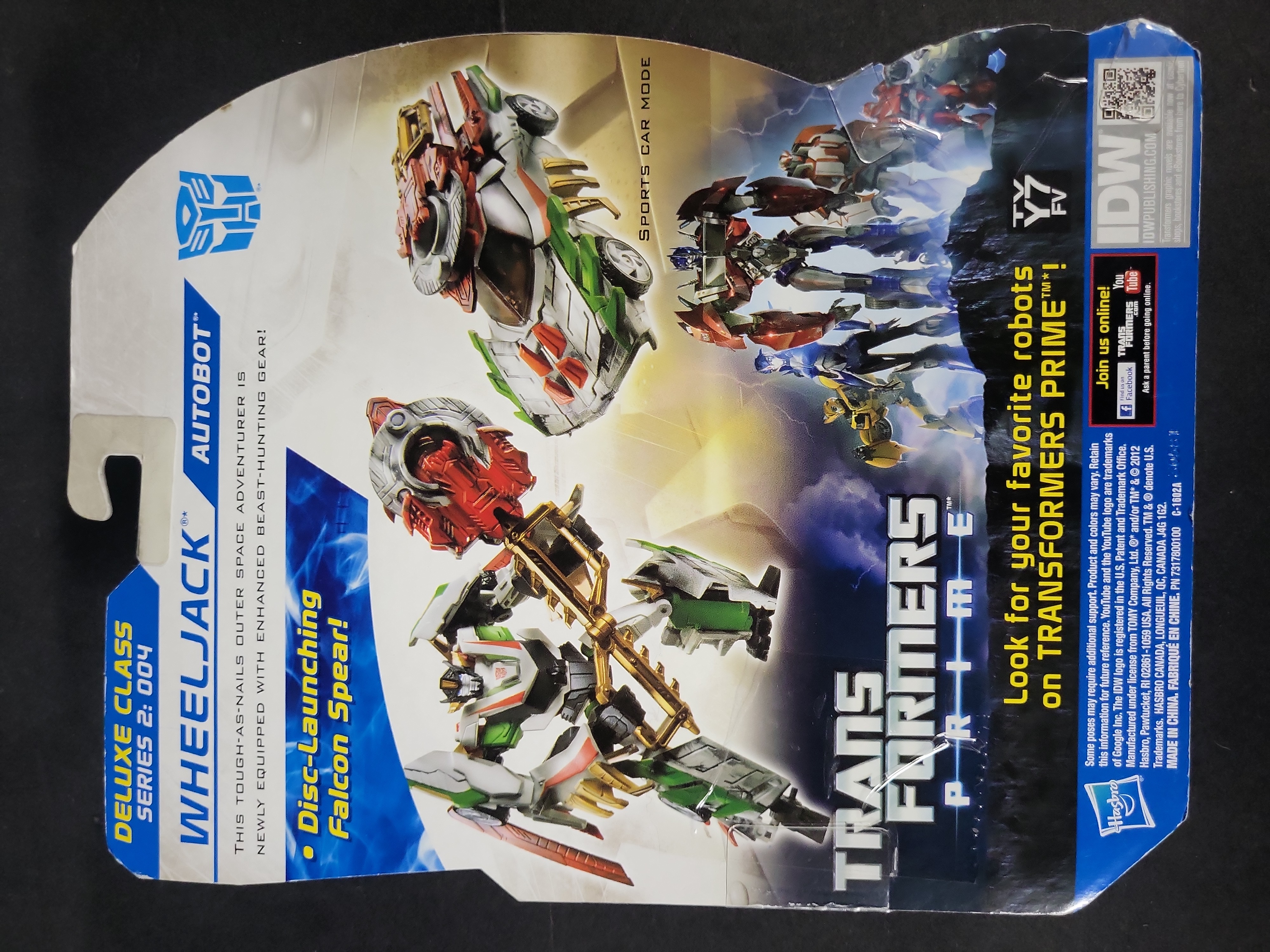 I03549 | Five Transformers Prime Beast Hunters Action Figures by Hasbro