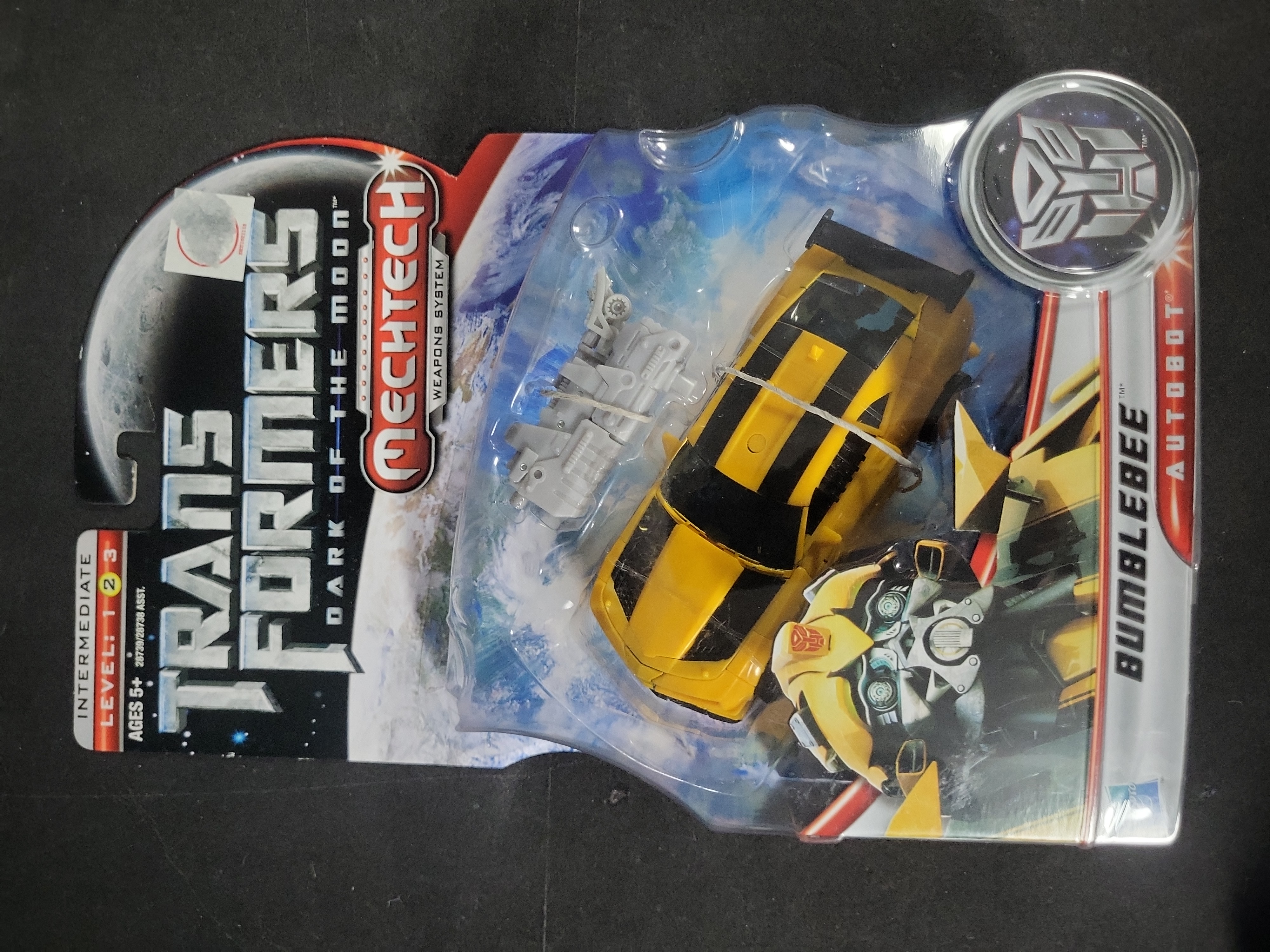 I03537 | Three Hasbro Transformers Dark of the Moon MechTech Deluxe Class Action Figures