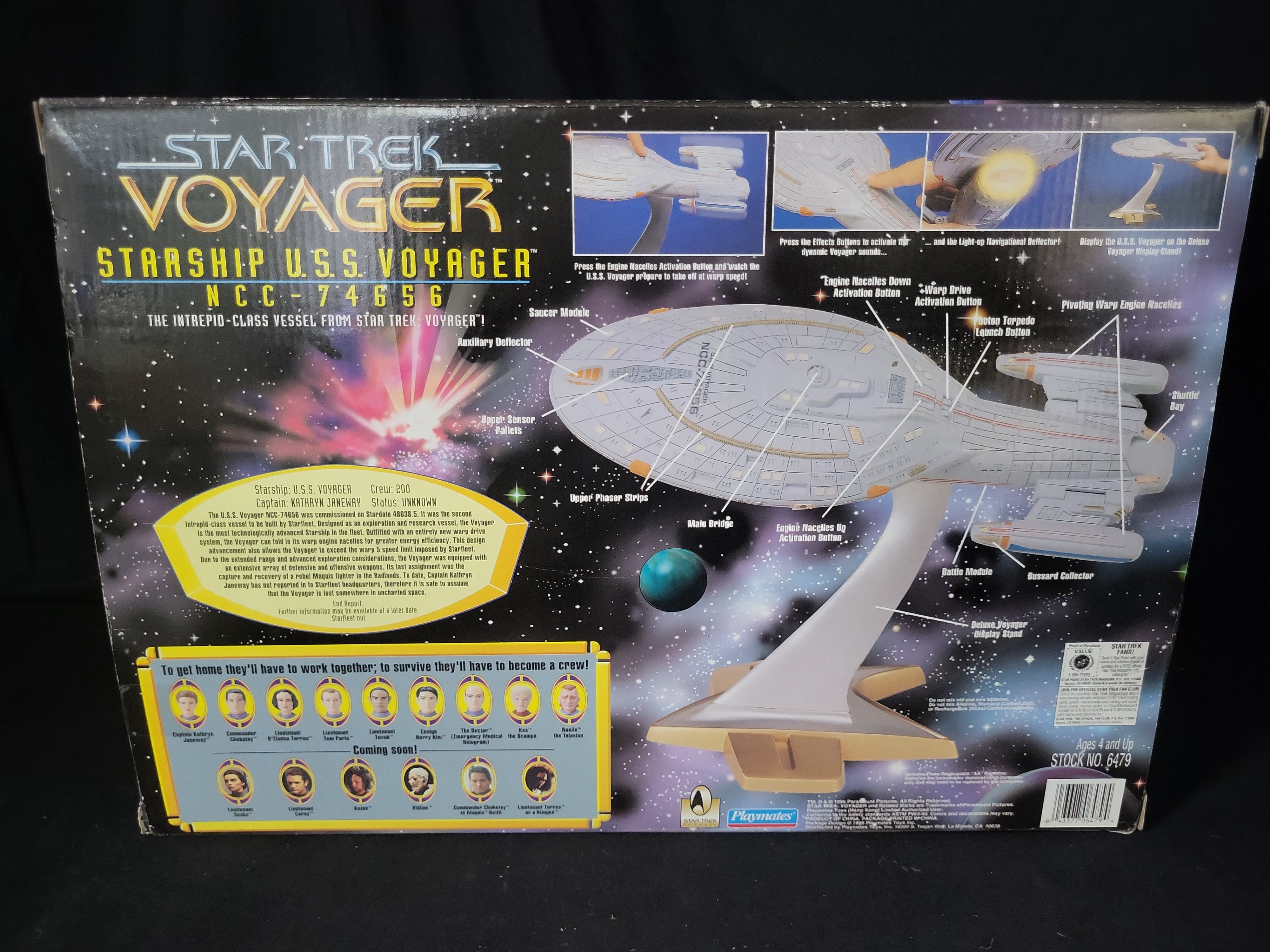 I03535 | Playmates Star Trek Voyager Starship U.S.S. Voyager NCC-74656 Collector's Edition Boxed