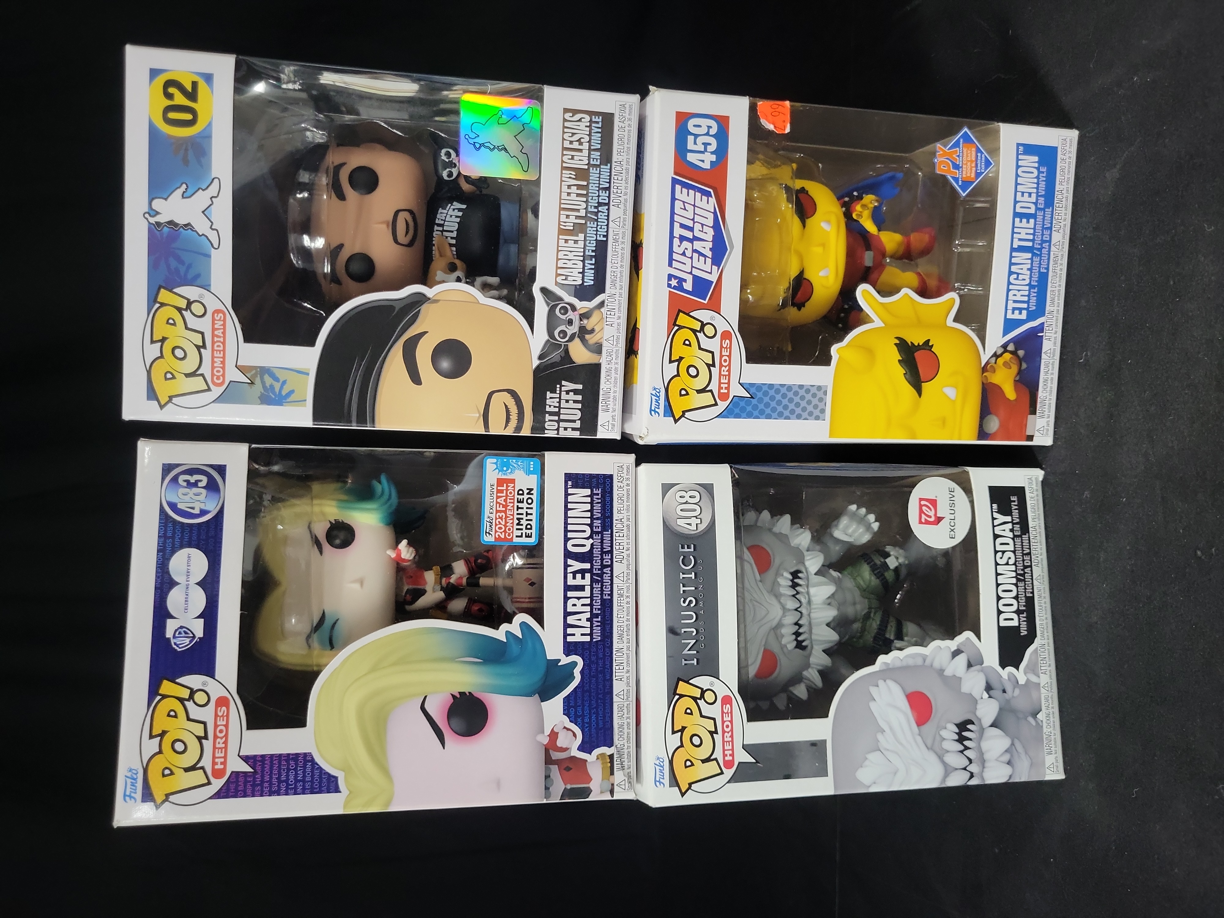 I03528 | An Assortment of Funko Pop! Figures including Comedians and DC Heroes Series