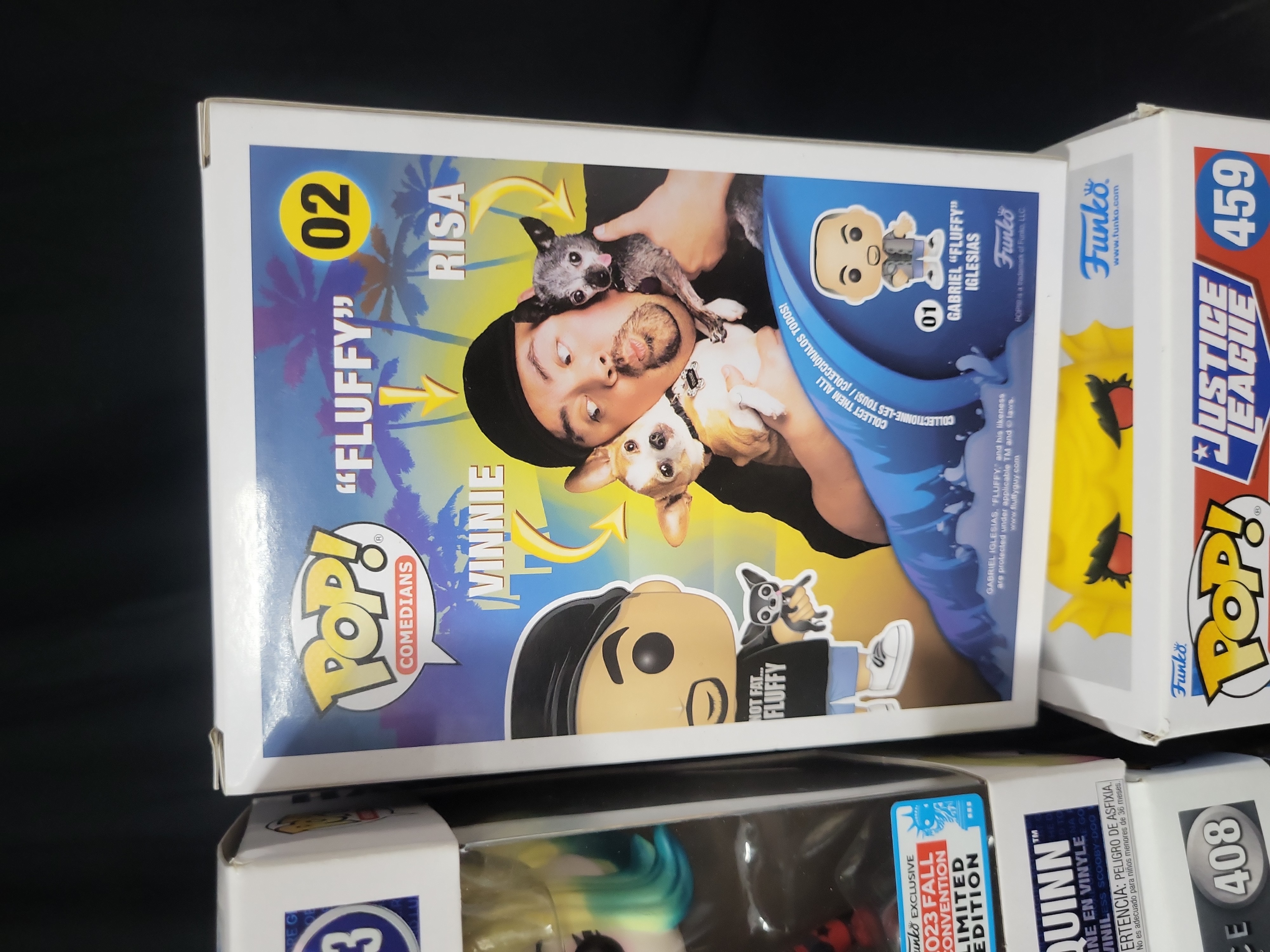 I03528 | An Assortment of Funko Pop! Figures including Comedians and DC Heroes Series