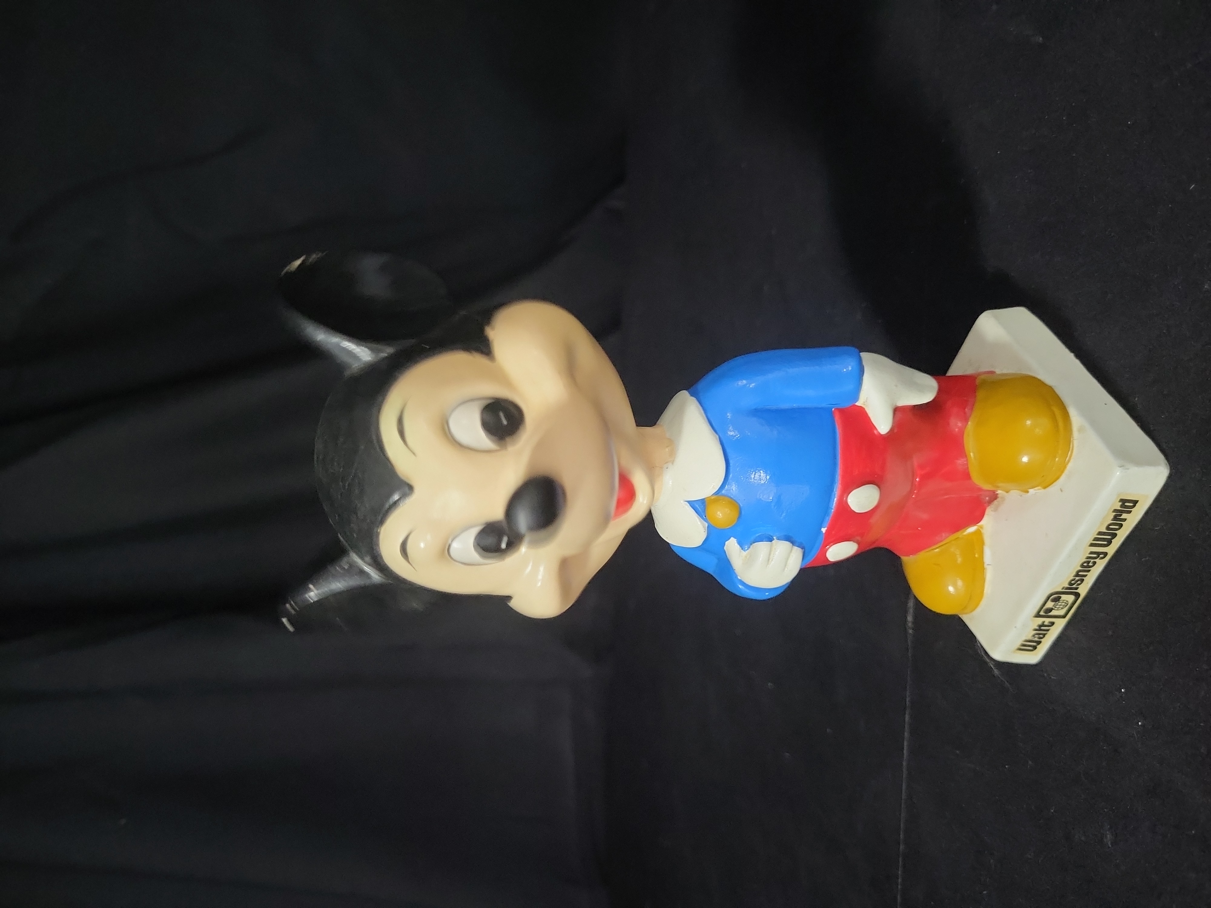 I03190 | Vintage Walt Disney World Mickey Mouse Bobblehead Figure