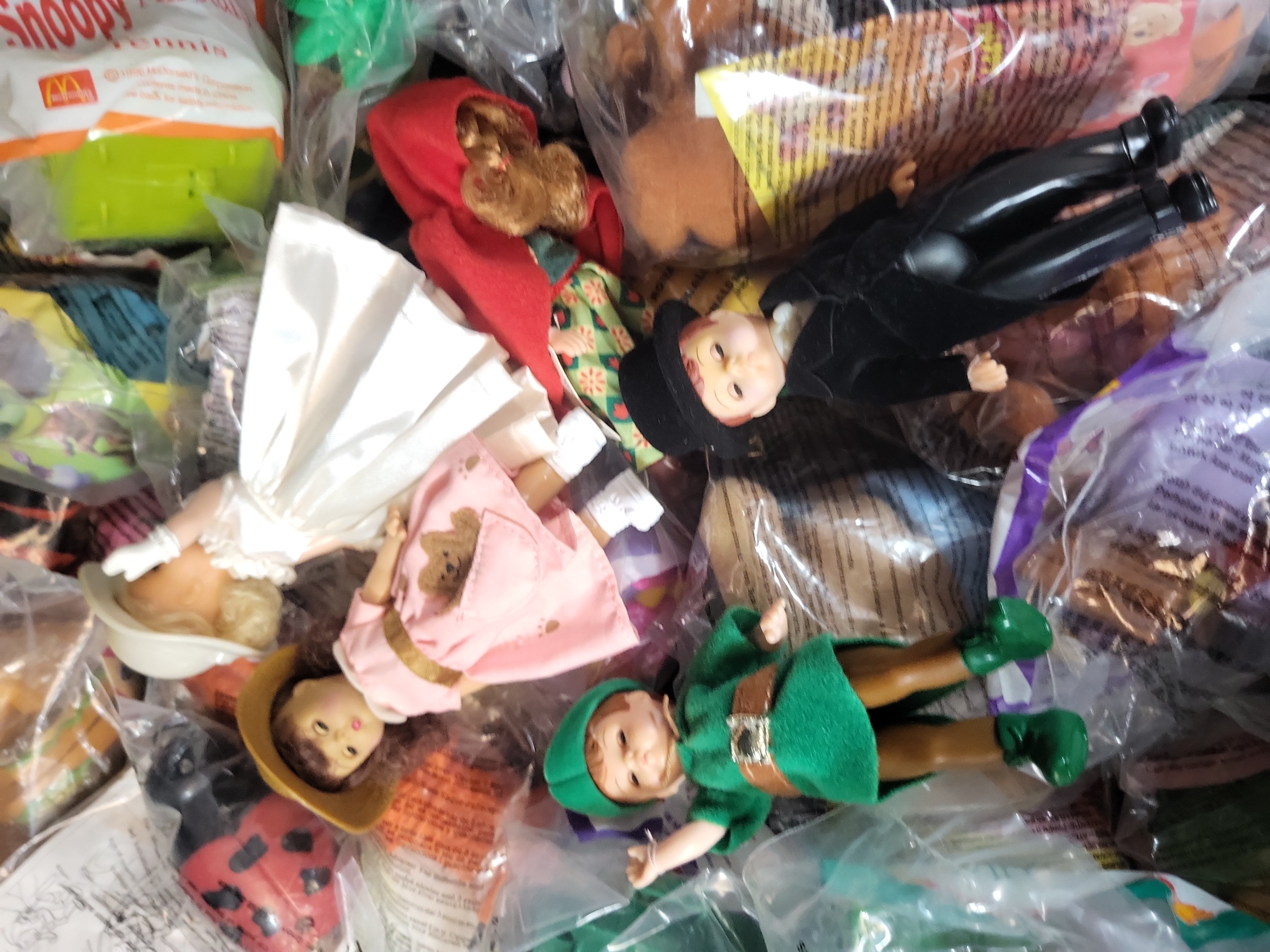 I03260 | An Assortment of Vintage McDonald's Happy Meal Toys and Madame Alexander Promotional Dolls