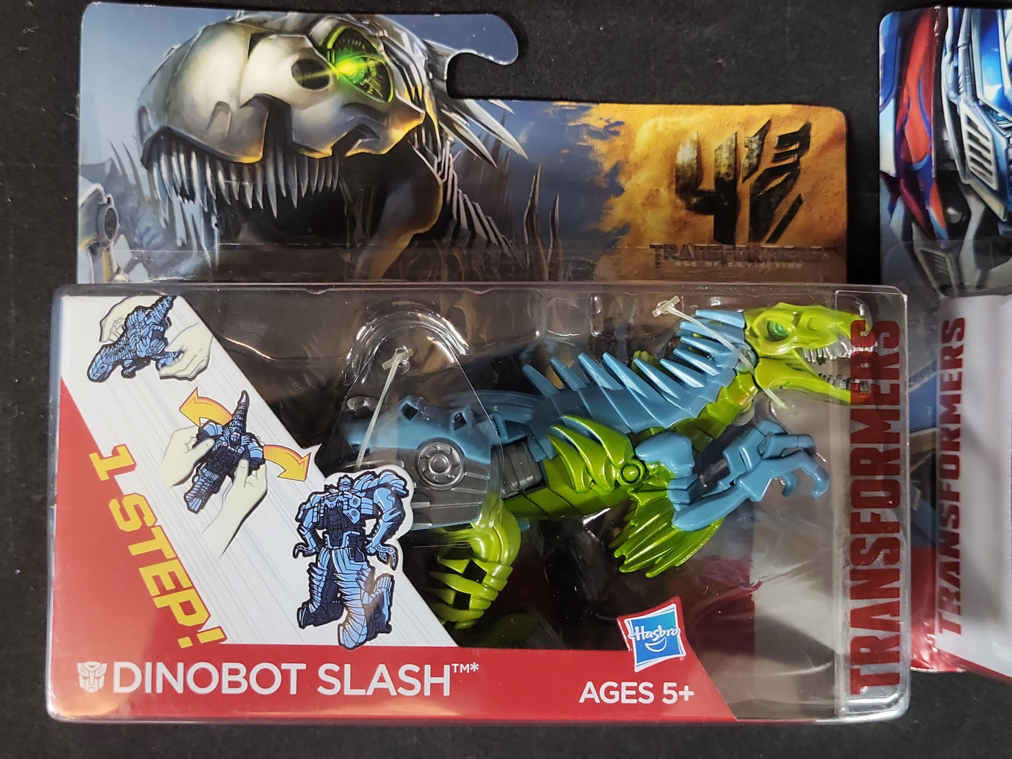 I03519 | Four Hasbro Transformers Age of Extinction 1-Step Changers Action Figures