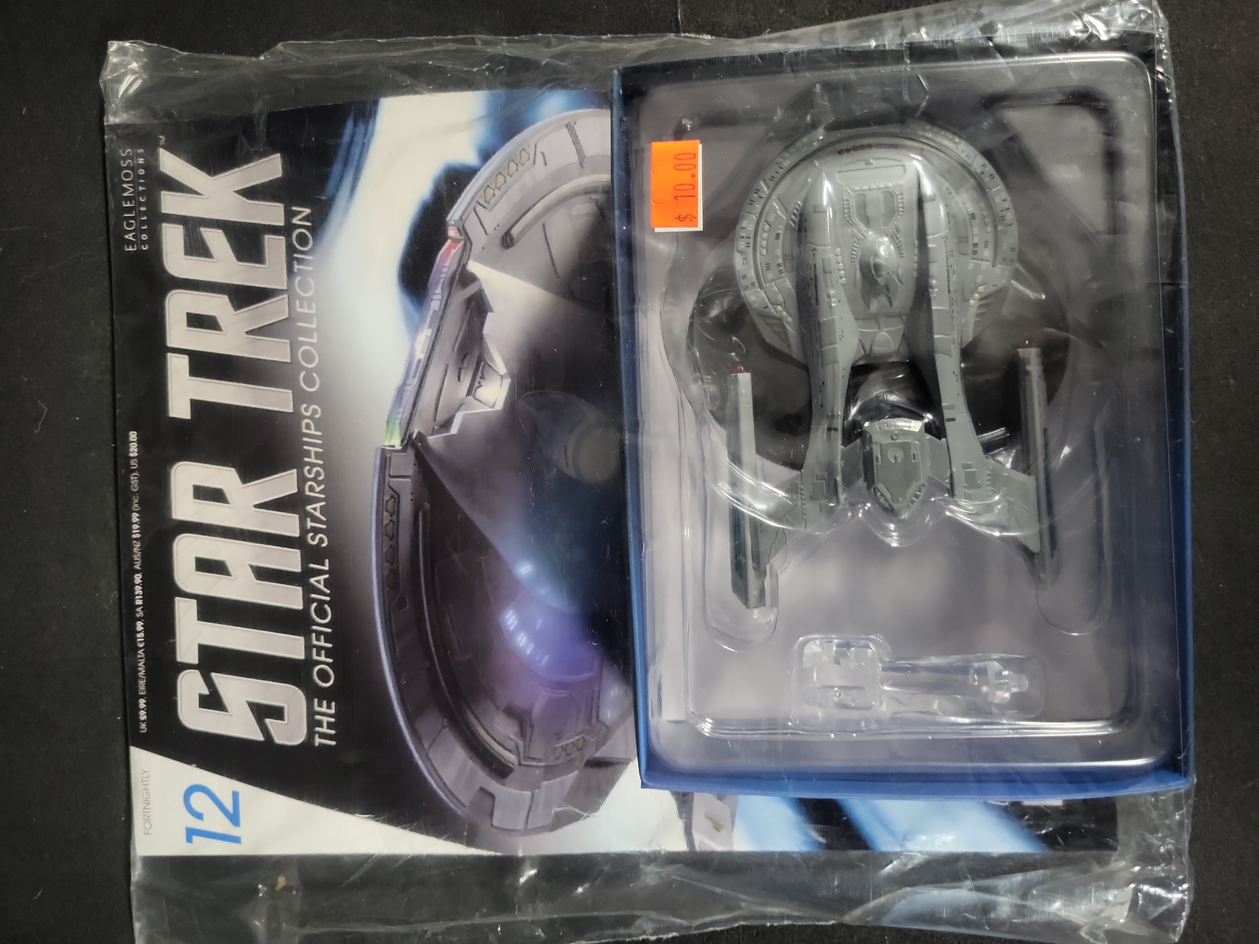 I03532 | Three Eaglemoss Star Trek The Official Starships Collection Models