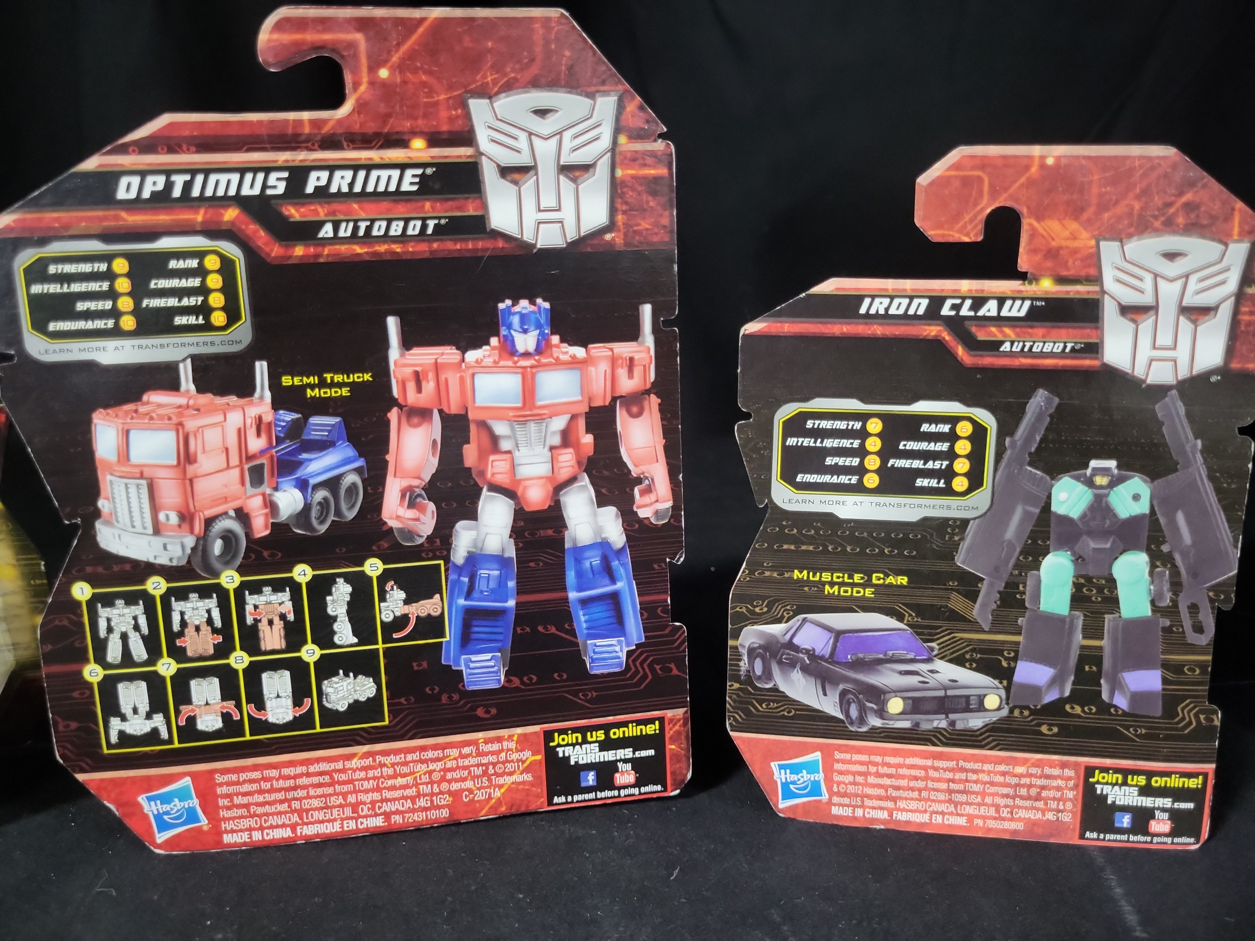 I03541 | Four Hasbro Transformers Legion Class Action Figures Factory Sealed