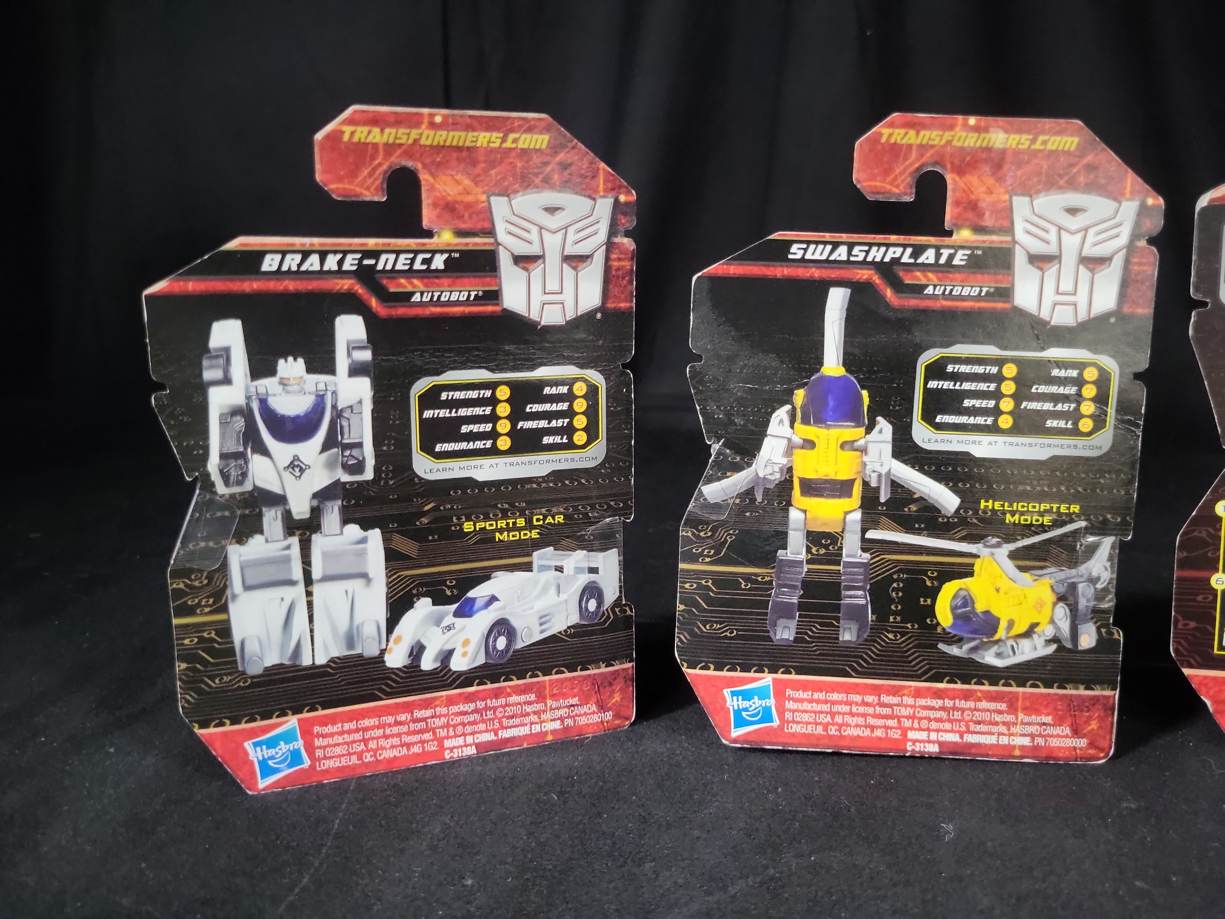 I03541 | Four Hasbro Transformers Legion Class Action Figures Factory Sealed