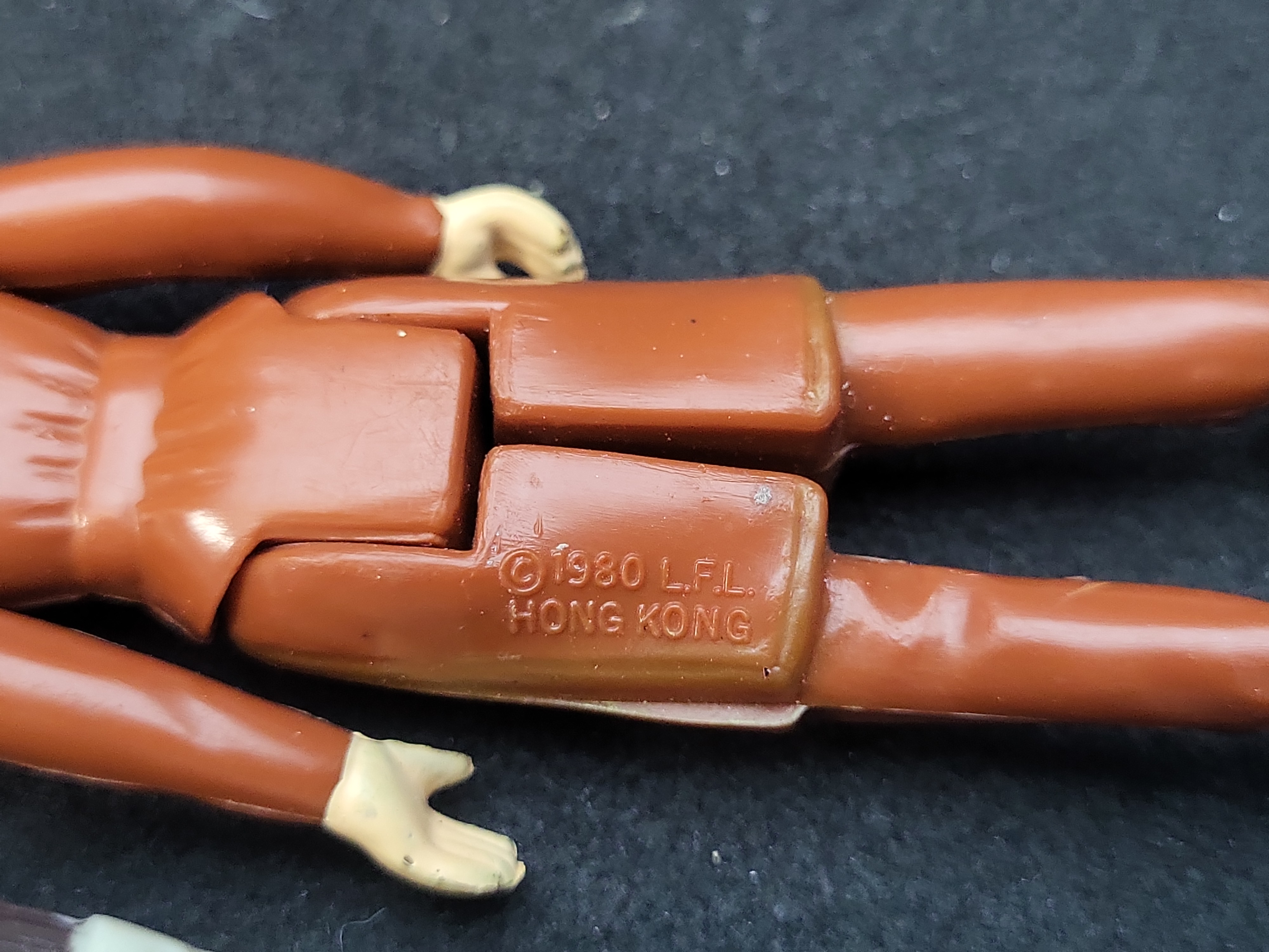 I03635 | A Group of Vintage Kenner Star Wars Action Figures and Speeder Bike Components