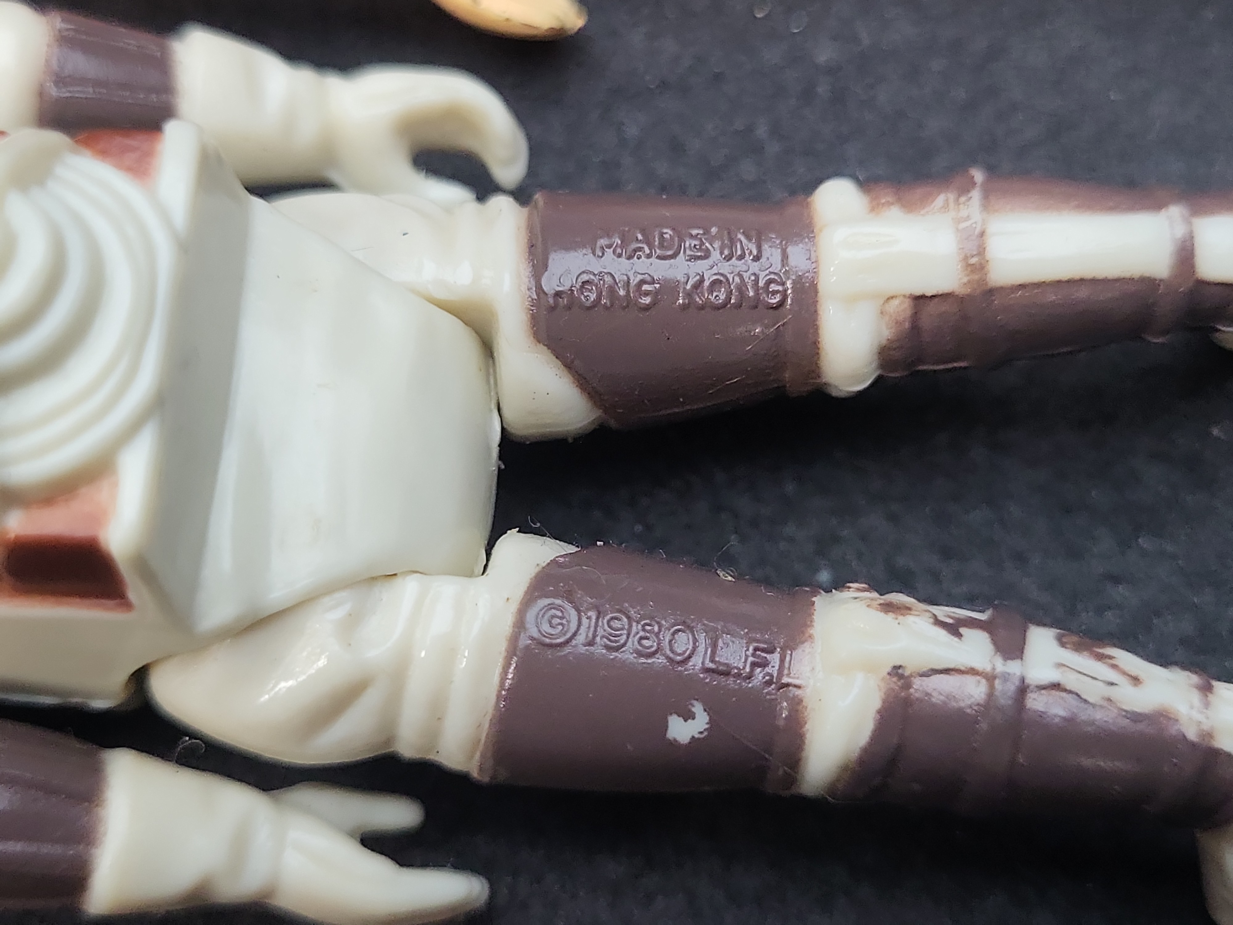 I03635 | A Group of Vintage Kenner Star Wars Action Figures and Speeder Bike Components