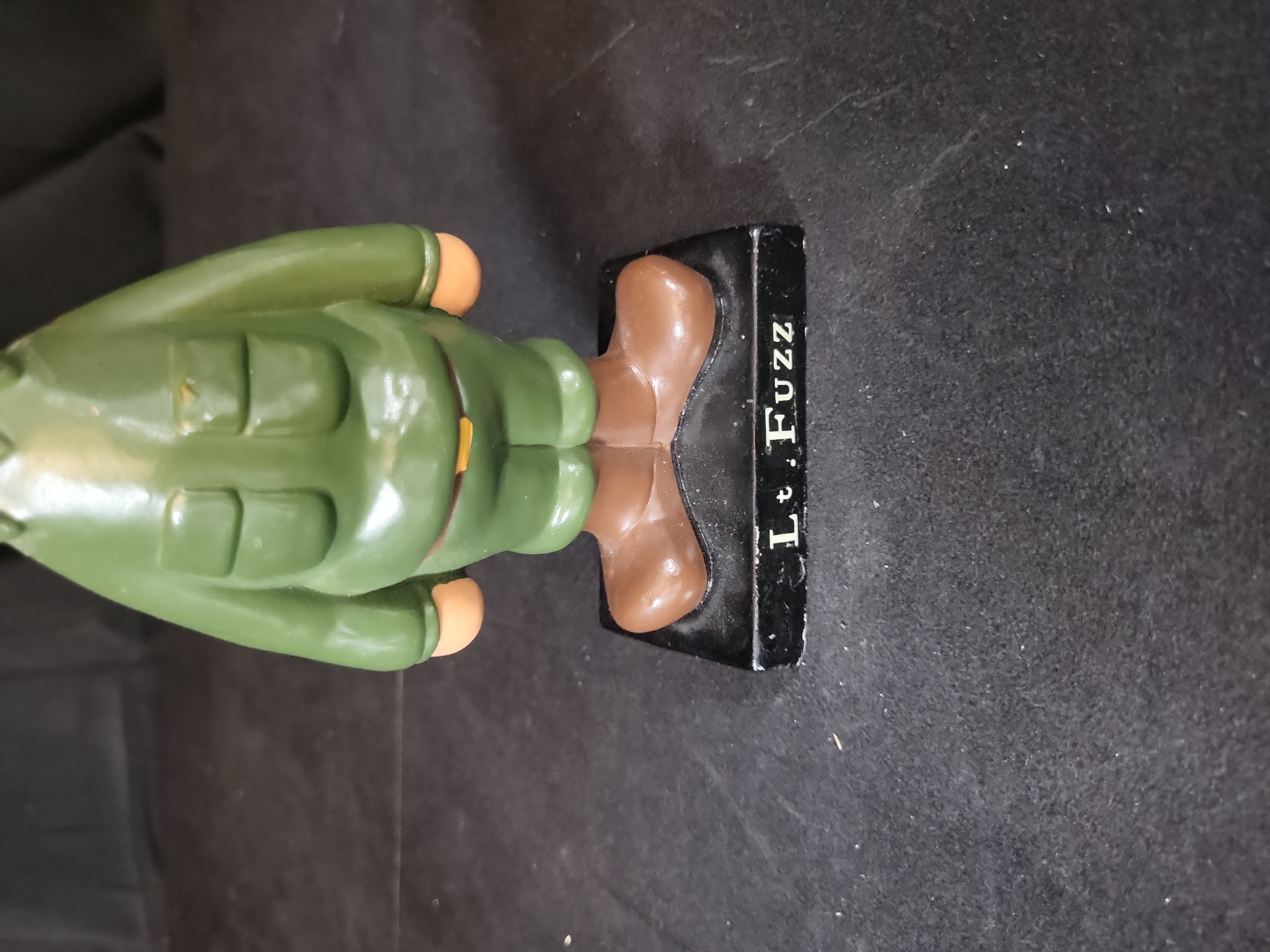 I03254 | Vintage 1960s Beetle Bailey Lt. Fuzz Bobblehead Nodder