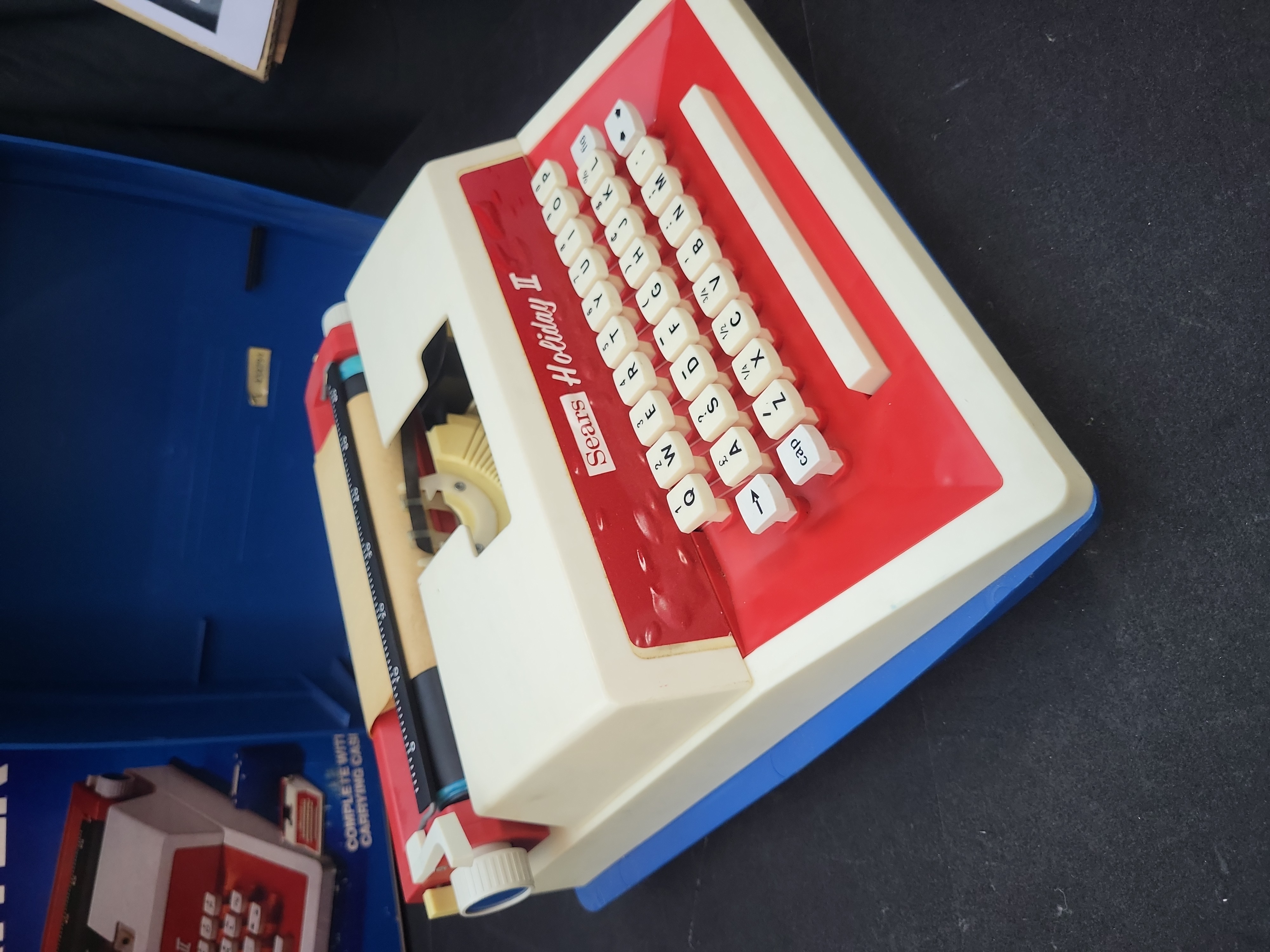 I03868 | Sears Holiday II Toy Typewriter by Byron Jardine Limited with Box and Case