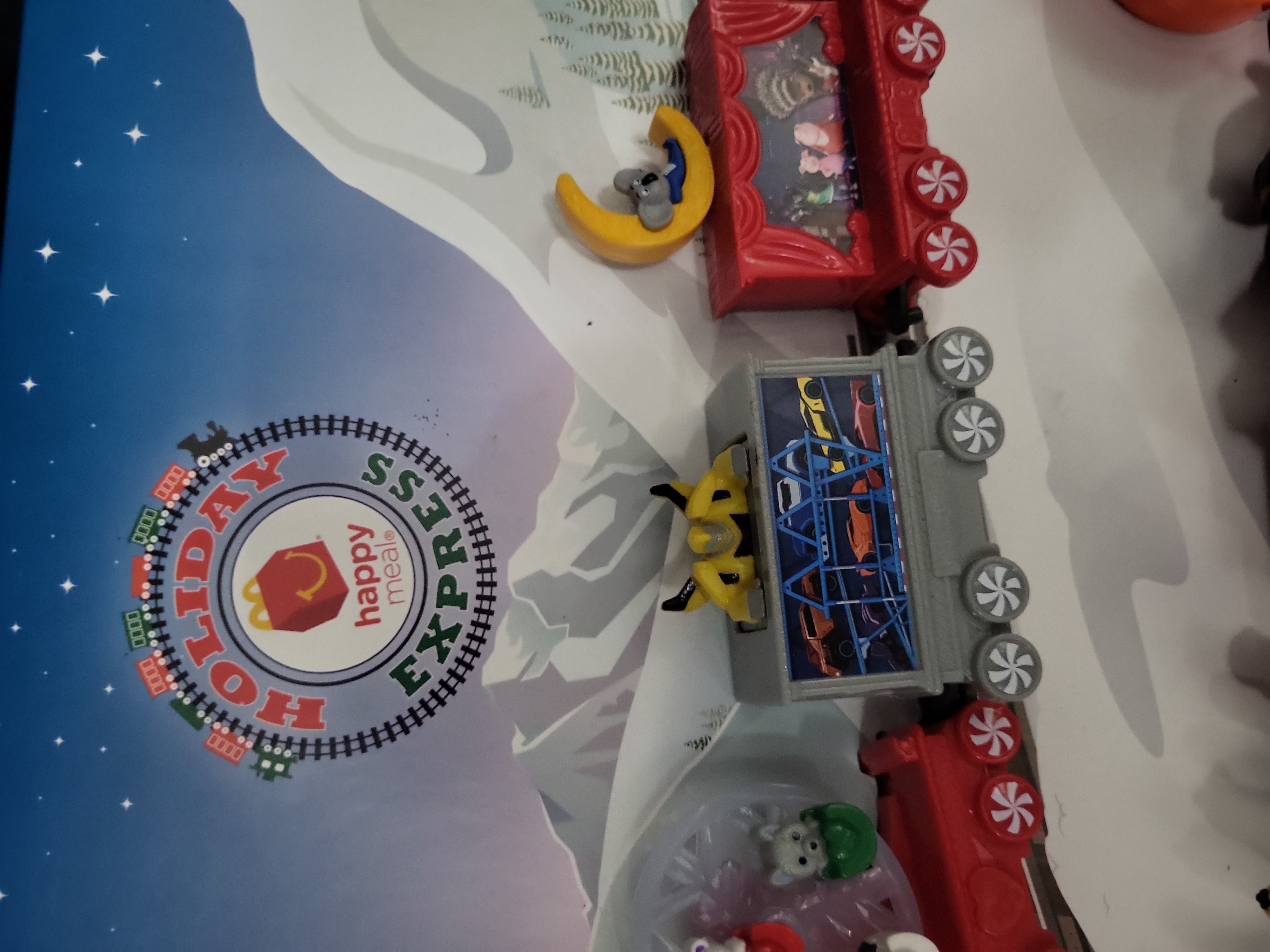 I03183 | A Collection of McDonald's Holiday Express Promotional Happy Meal Train Cars