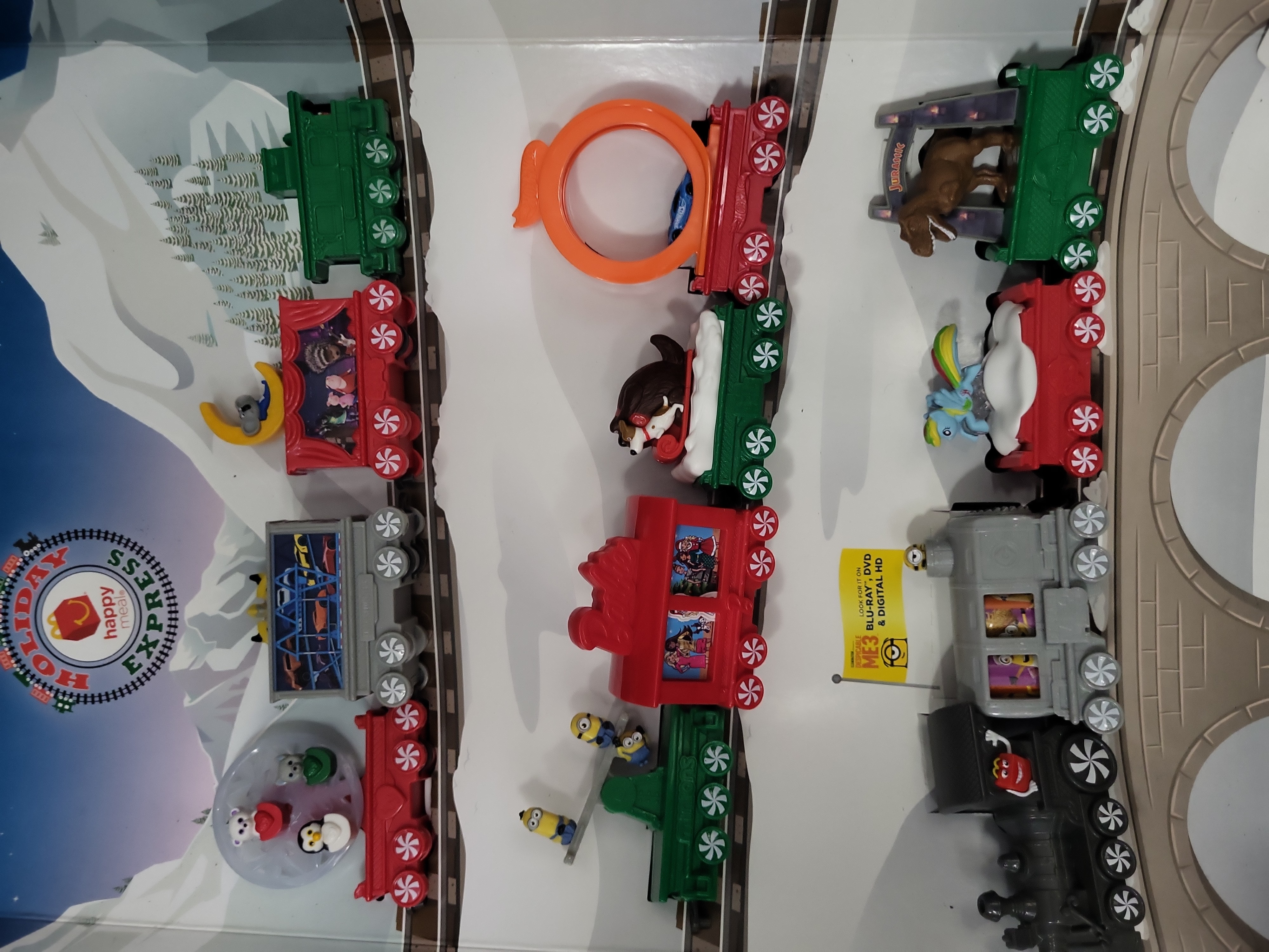 I03183 | A Collection of McDonald's Holiday Express Promotional Happy Meal Train Cars