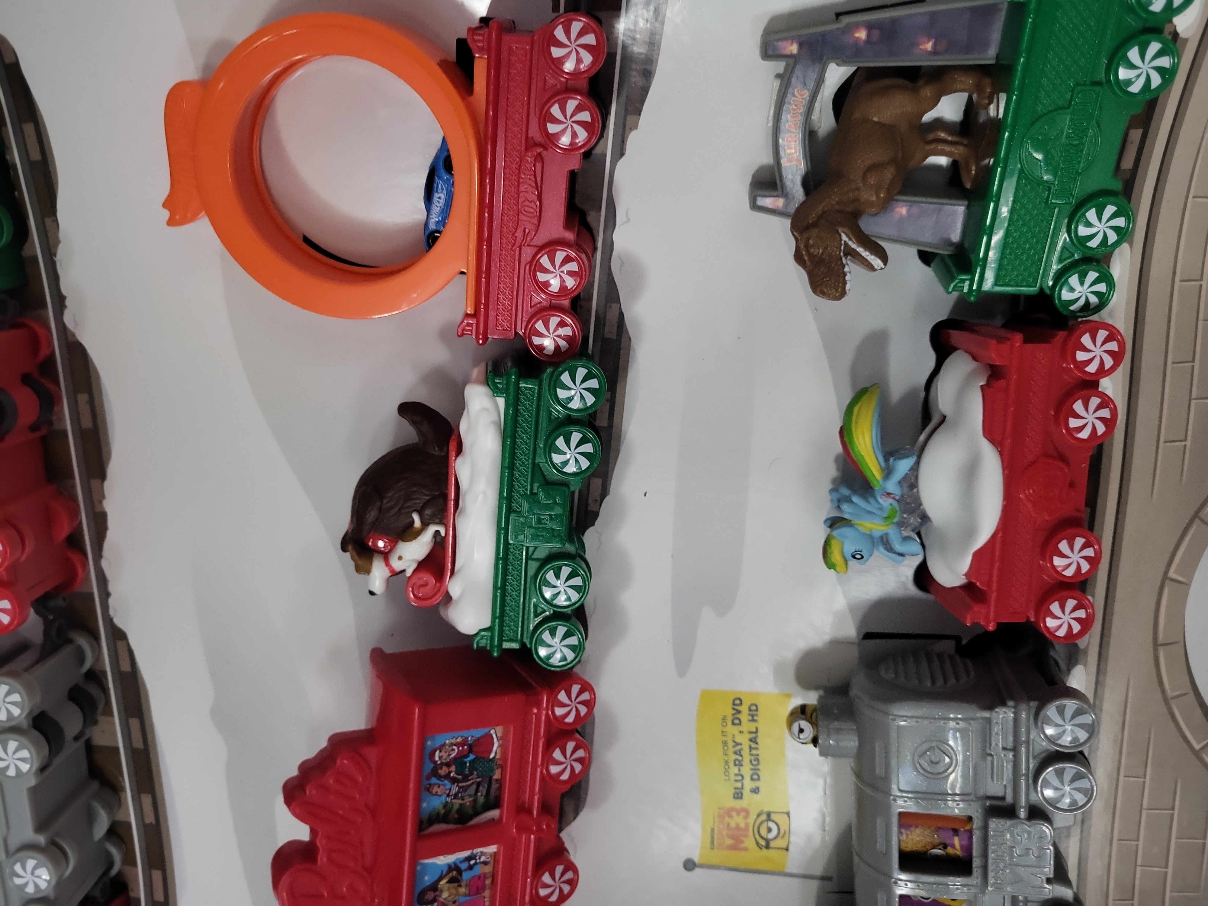 I03183 | A Collection of McDonald's Holiday Express Promotional Happy Meal Train Cars