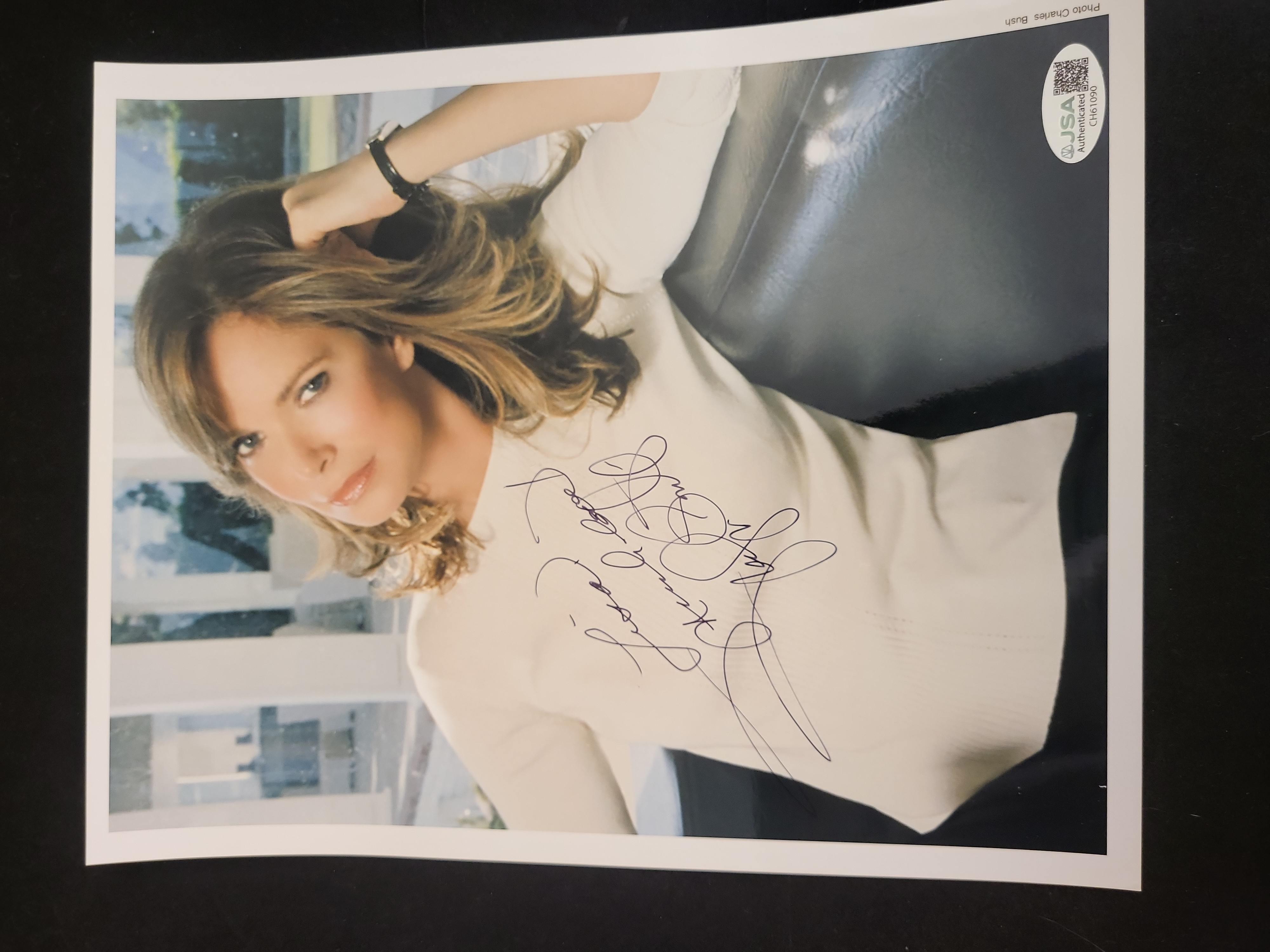 I00818 | Jacqlyn Smith Signed 8x10 Promotional Photograph, JSA Authenticated