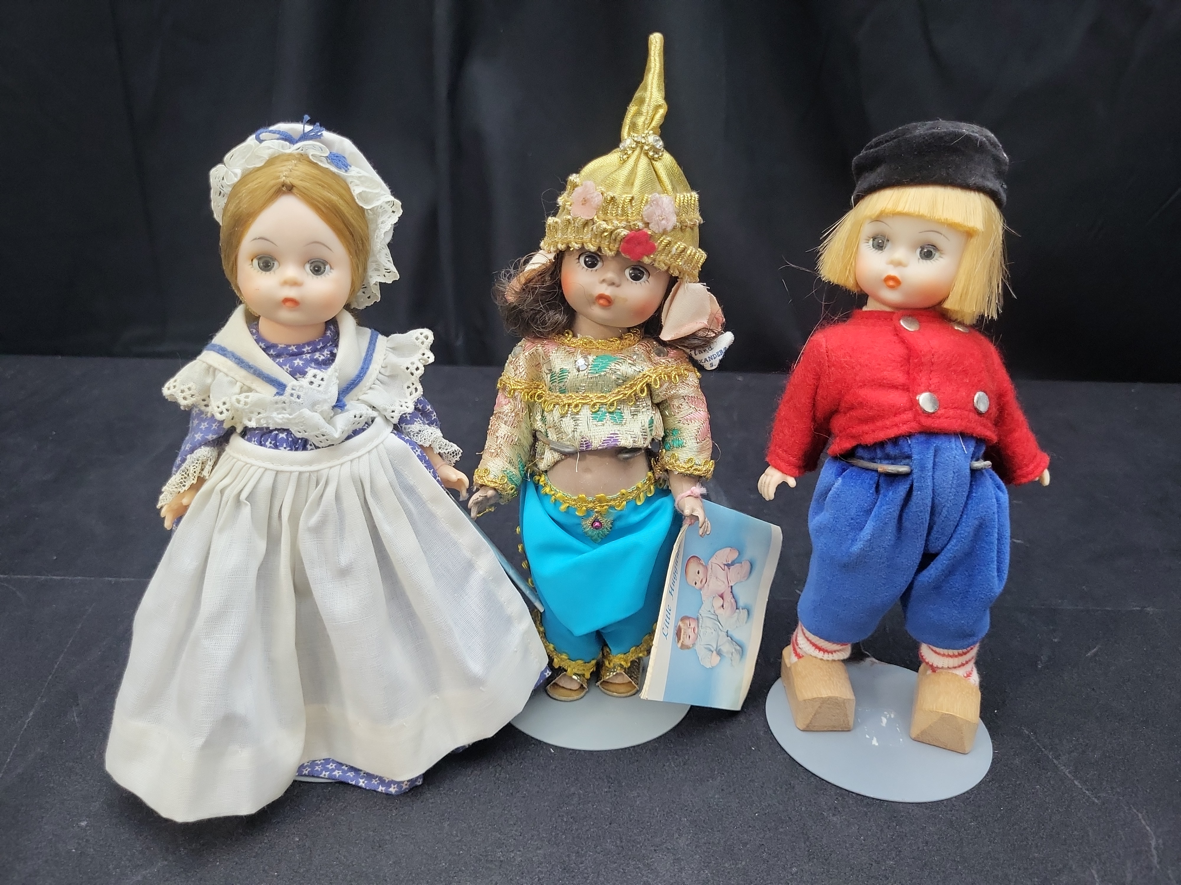 I03580 | Three Madame Alexander International and Historical Series Dolls