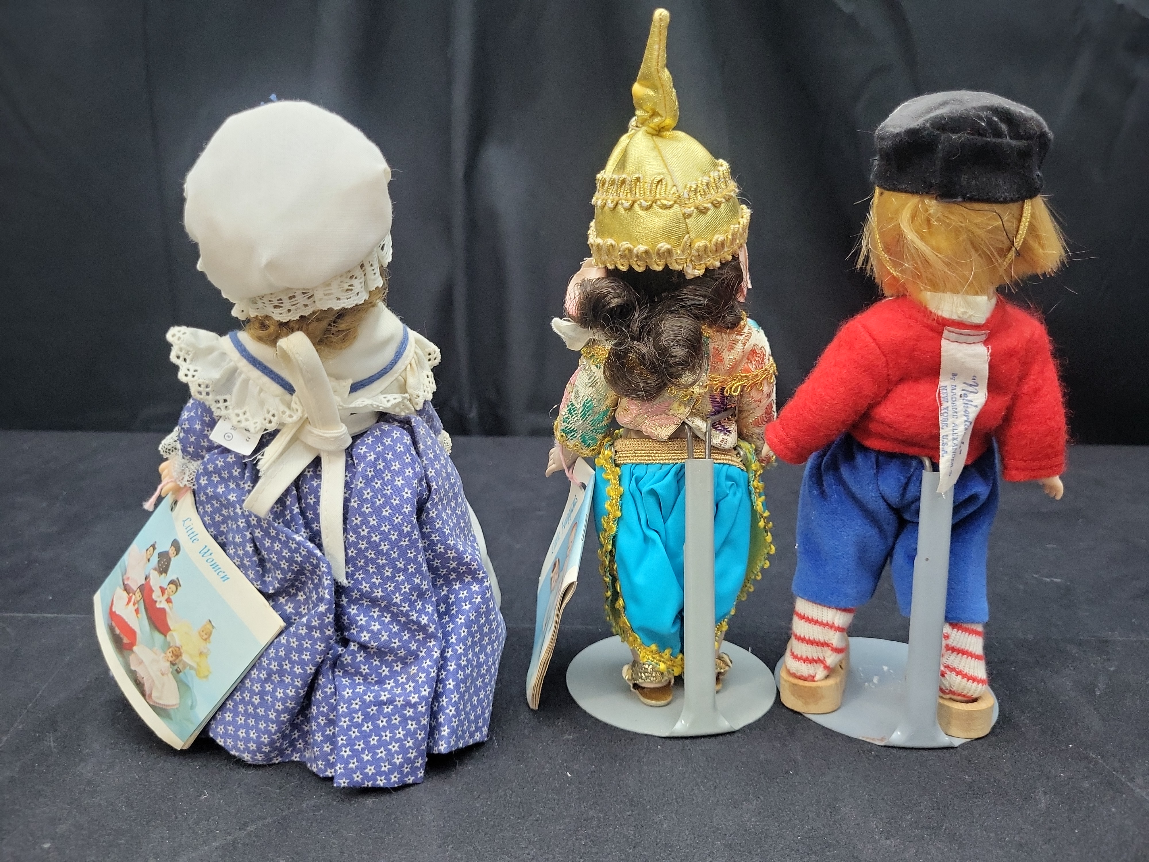 I03580 | Three Madame Alexander International and Historical Series Dolls